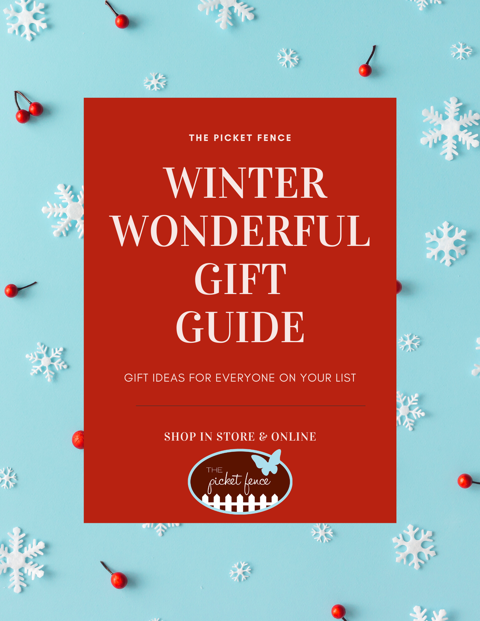Winter Wonderful Gift Guide is Here!