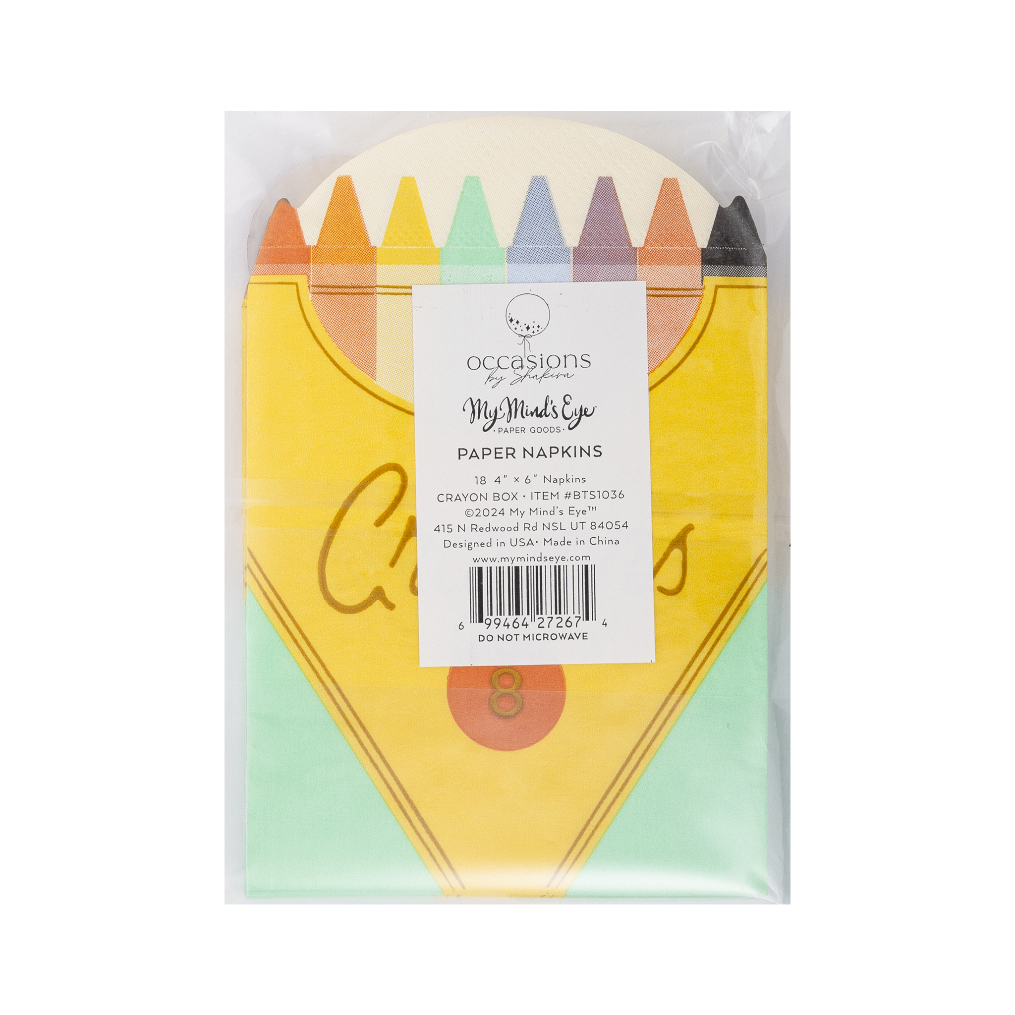 BTS1036 - Occasions By Shakira - Crayon Box Napkin