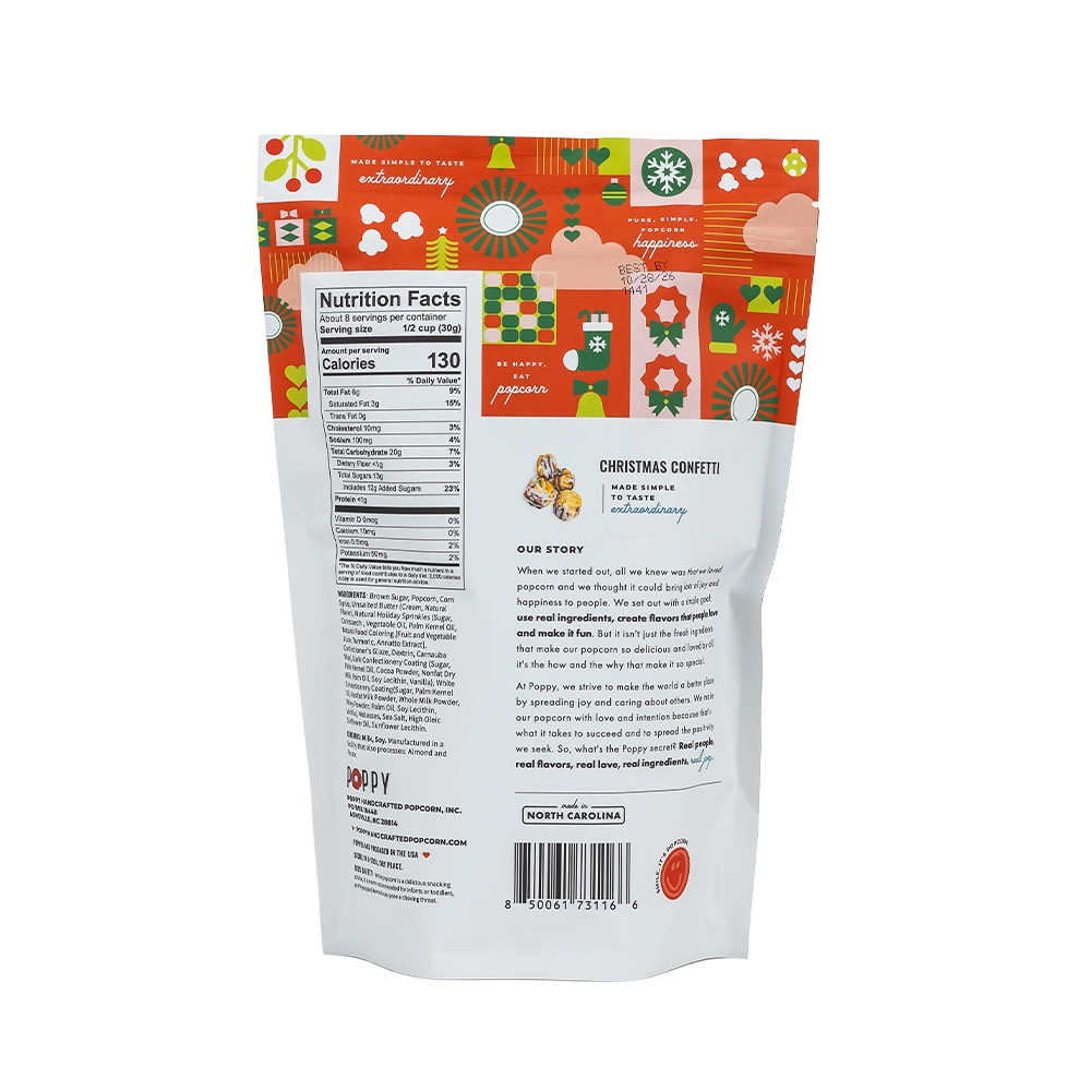 Poppy Popcorn Christmas Confetti