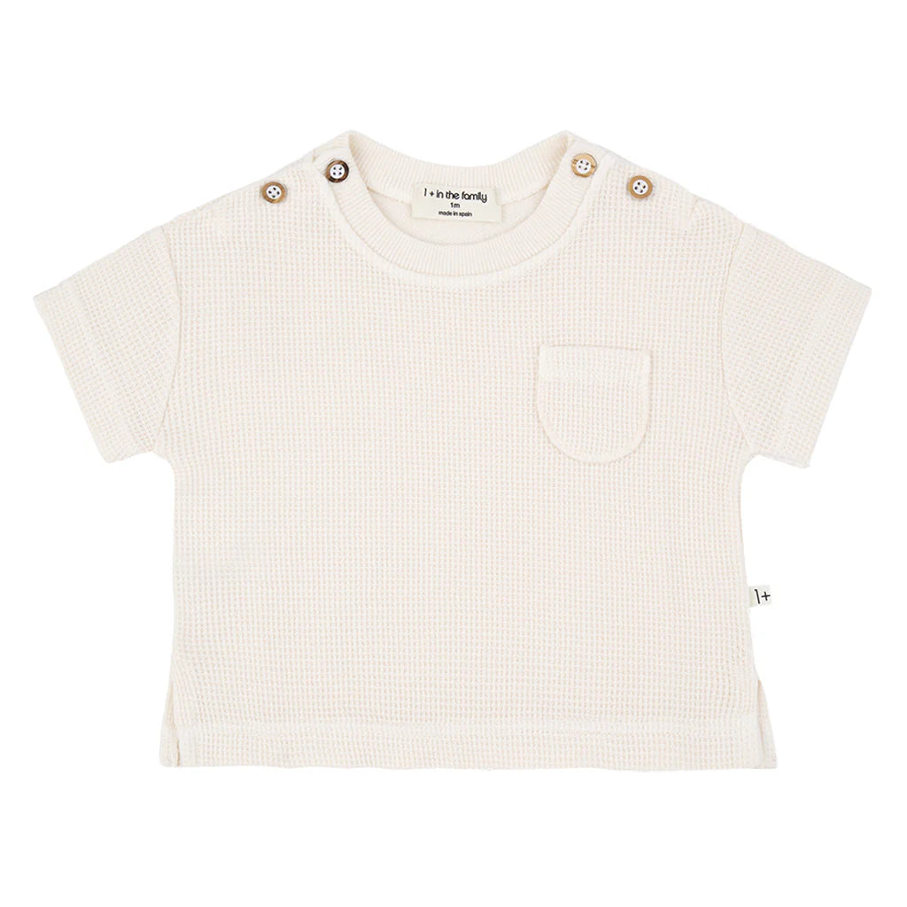 DELION T-SHIRT ECRU CREAM