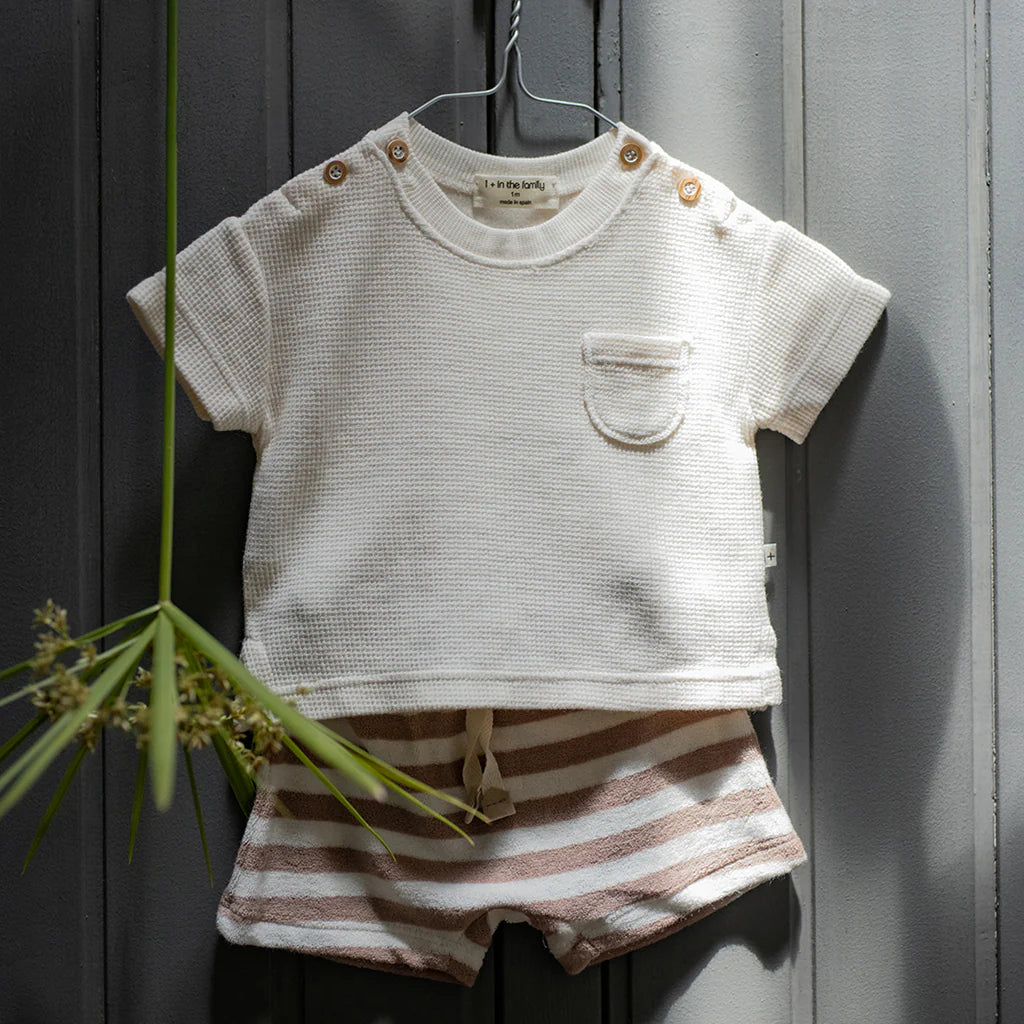 DELION T-SHIRT ECRU CREAM