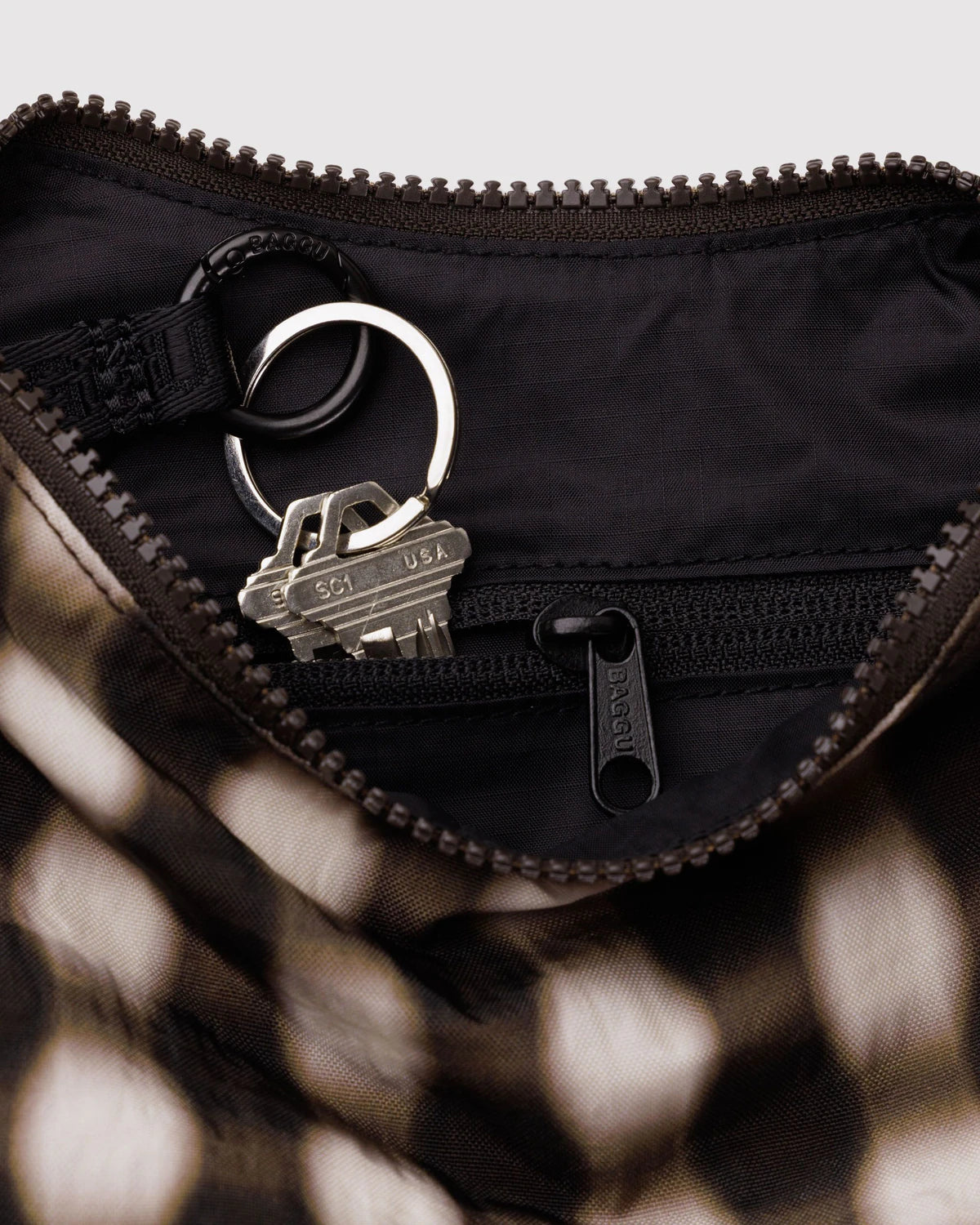 Small Nylon Crescent Bag