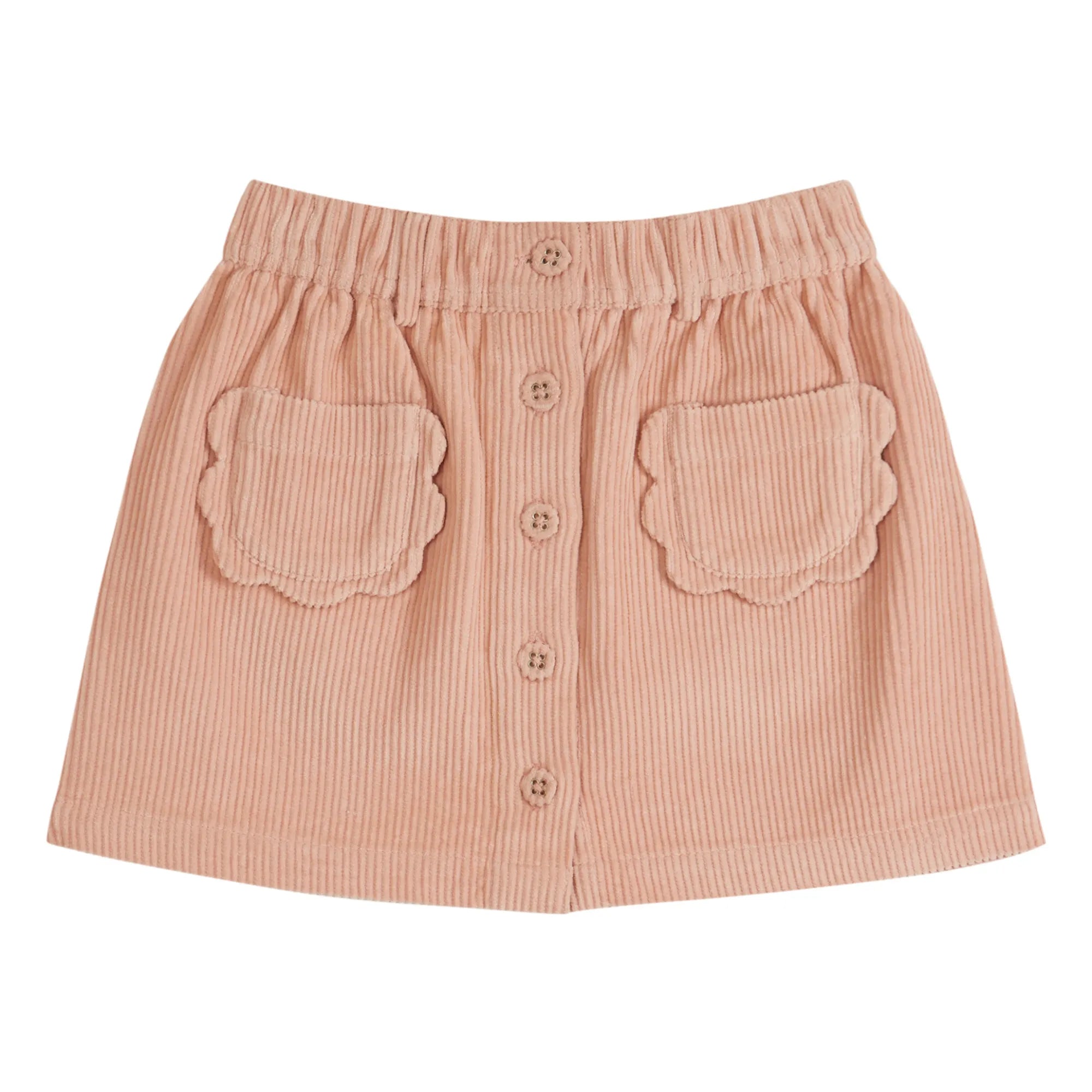 Corduroy Pocket Skirt in Sakura