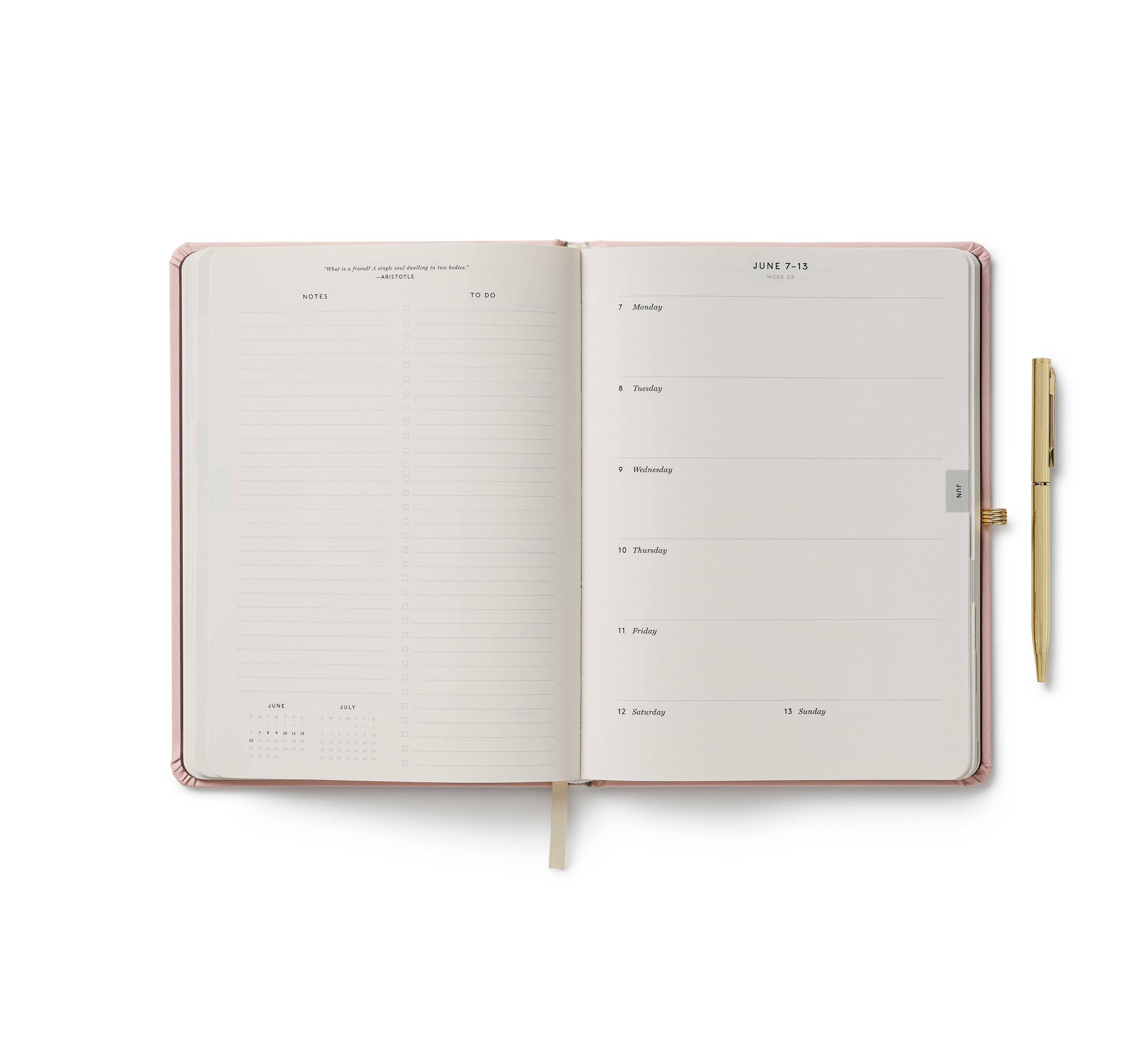 2027 Paisley 12-Month Hardcover Pocket Planner