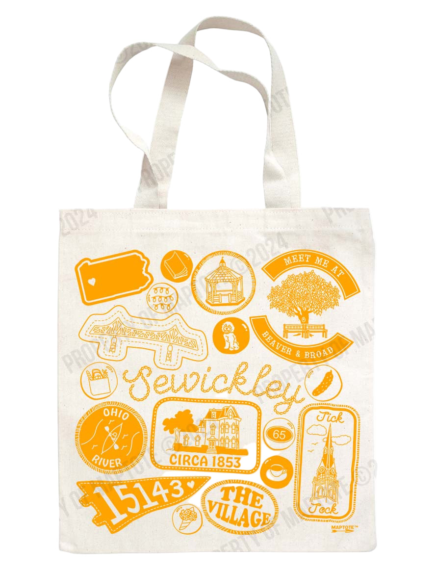 Sewickley Canvas Tote