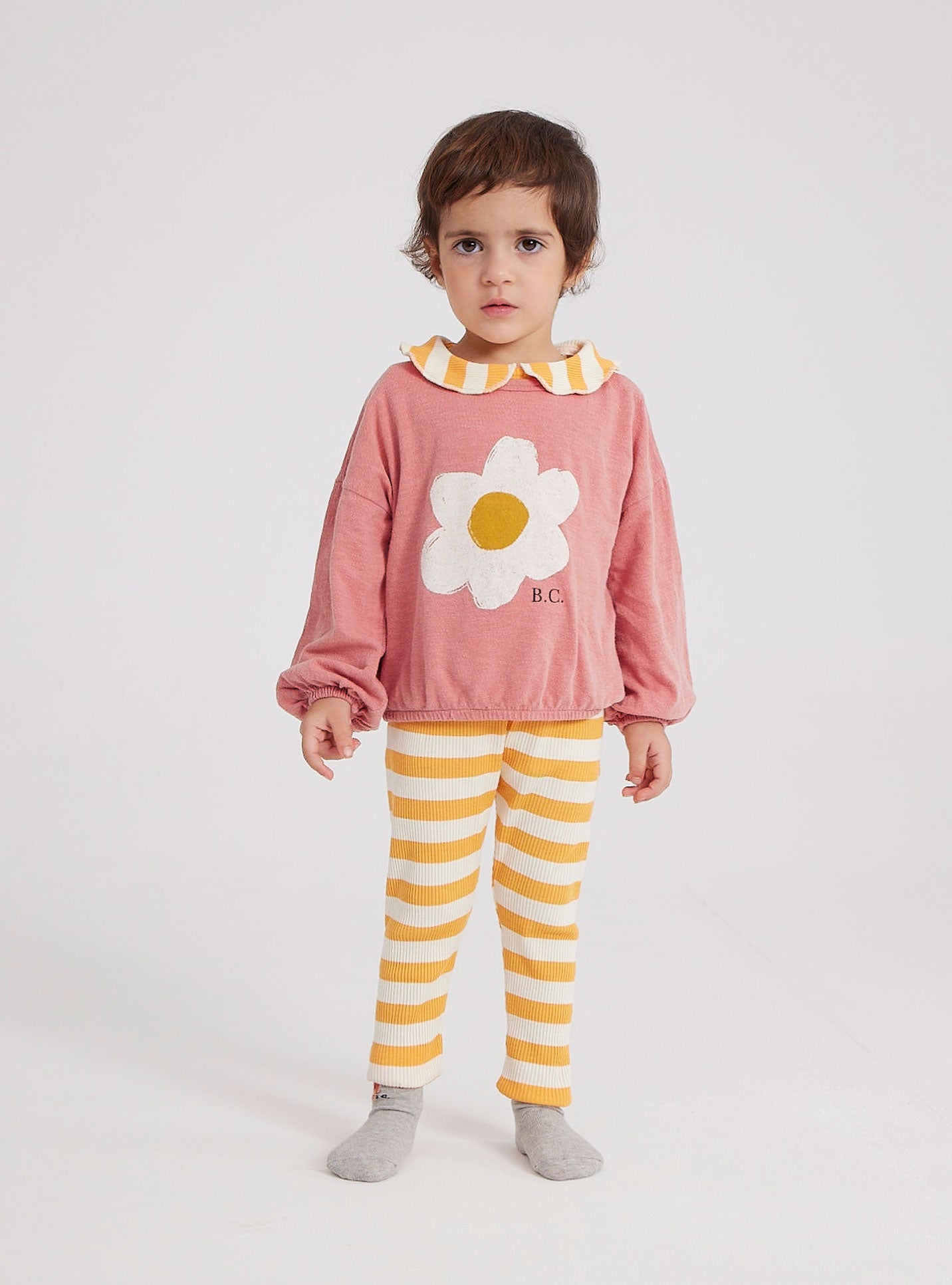 BABY YELLOW STRIPES LEGGINGS