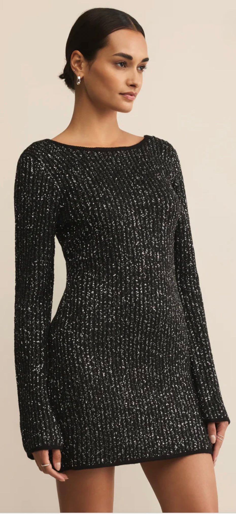 LA MARCA SEQUIN MINI DRESS