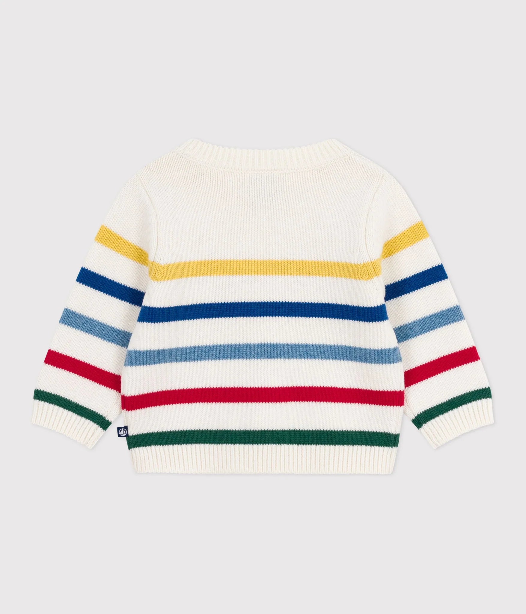 Baby boy multi stripe sweater