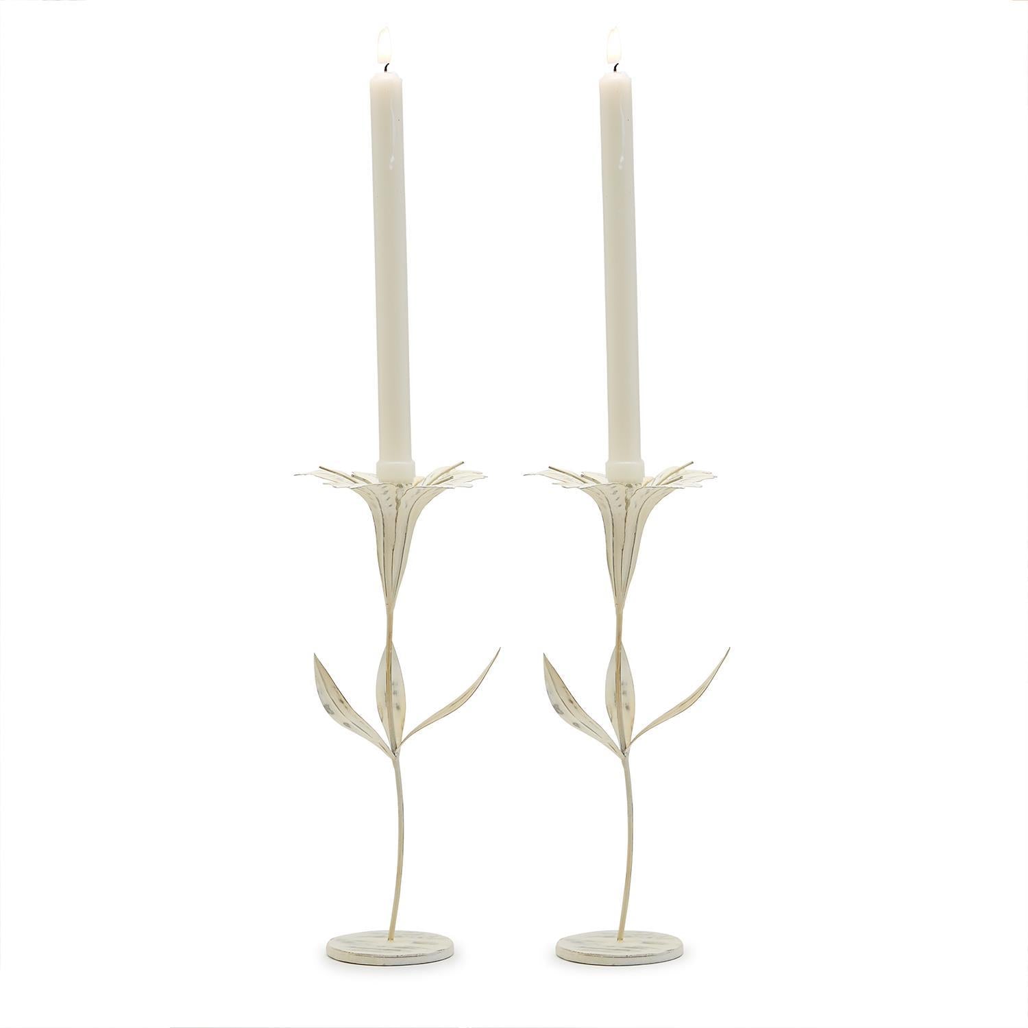 Blooming Flower Candleholders