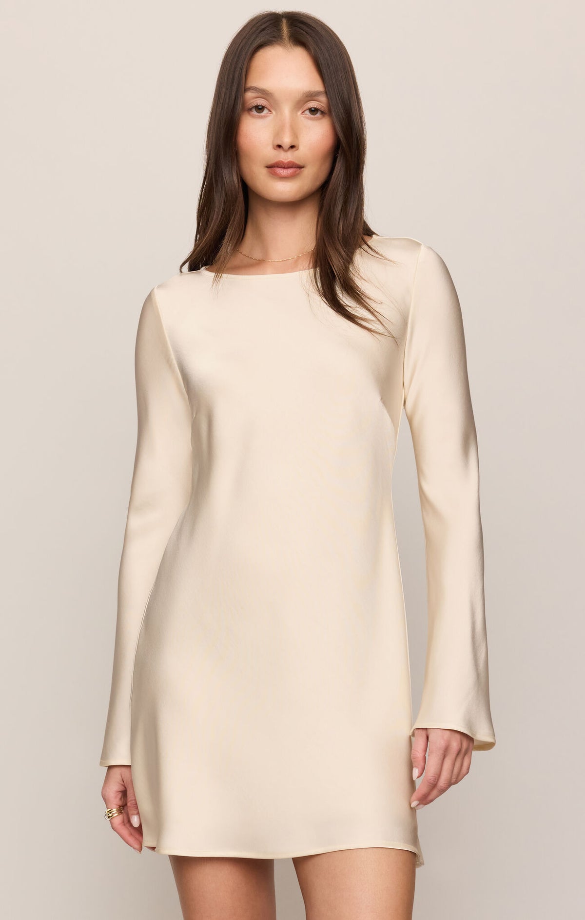 Fiora Dress in Sandstone