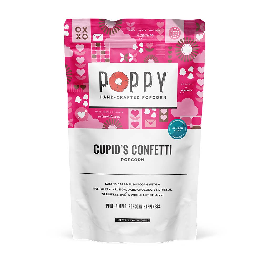 Poppy Frosted Sugar Cookie Popcorn