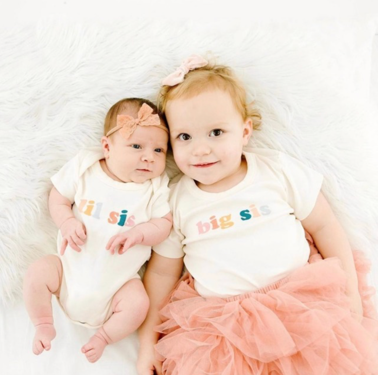 Kid toddler graphic tee | big sis