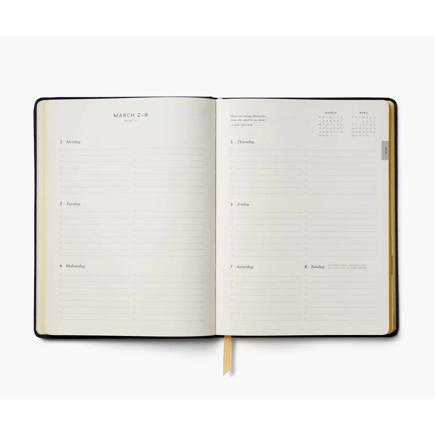 2026 Wildwood 12-Month Embroidered Bookbound Planner