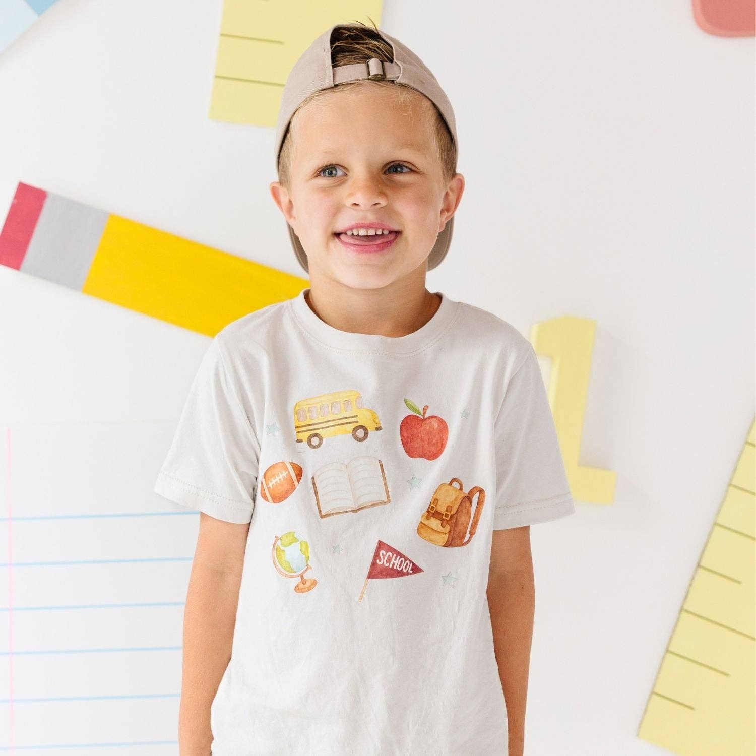School Dude Short Sleeve T-Shirt - Boys Clothing