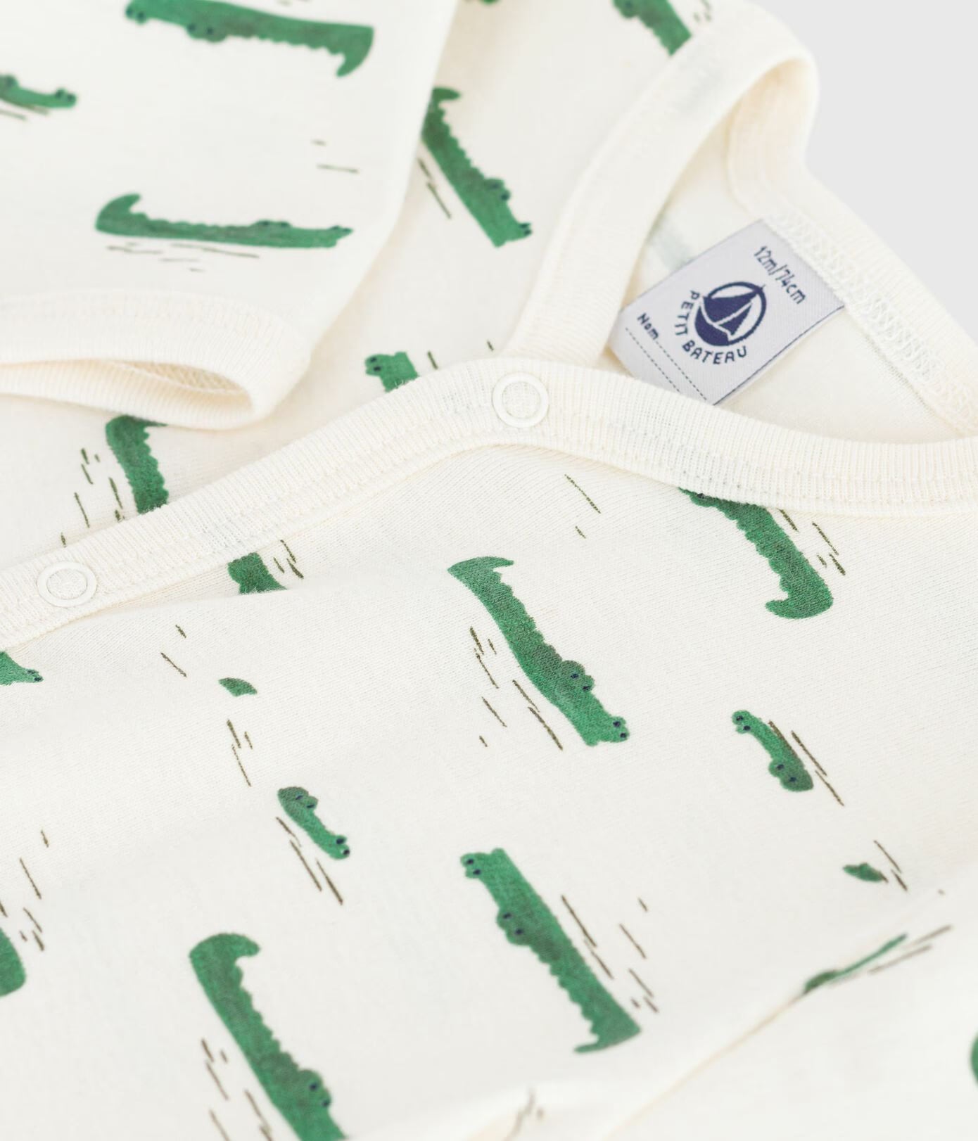 FOOTLESS PRINTED COTTON ROMPER