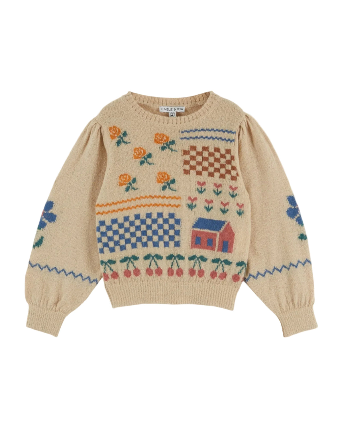 Maison Graphic Sweater