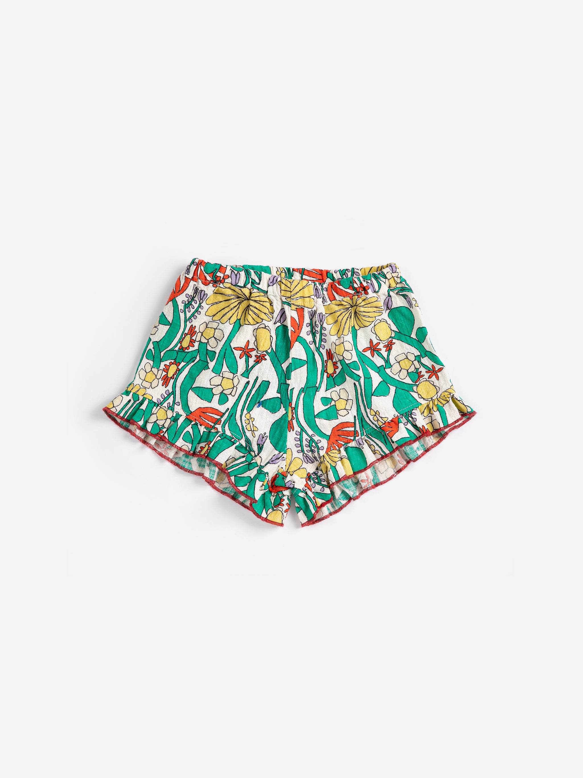 Color Herbalist all over woven shorts