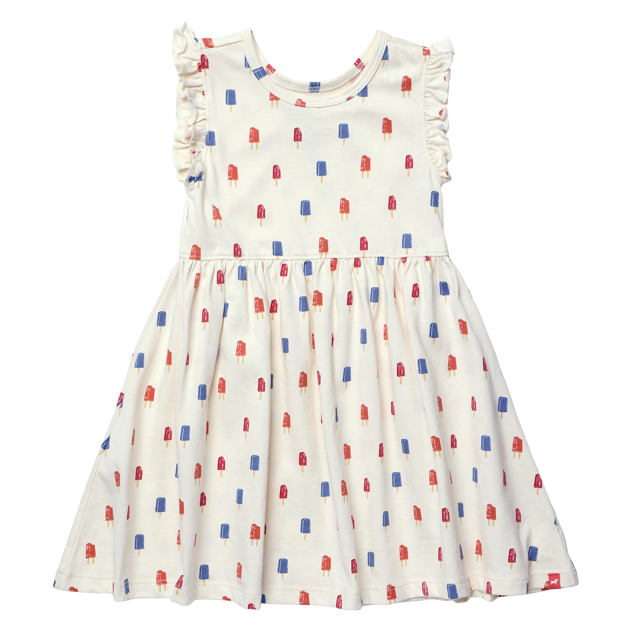 Sunny Ruffle Dress in Popsicles