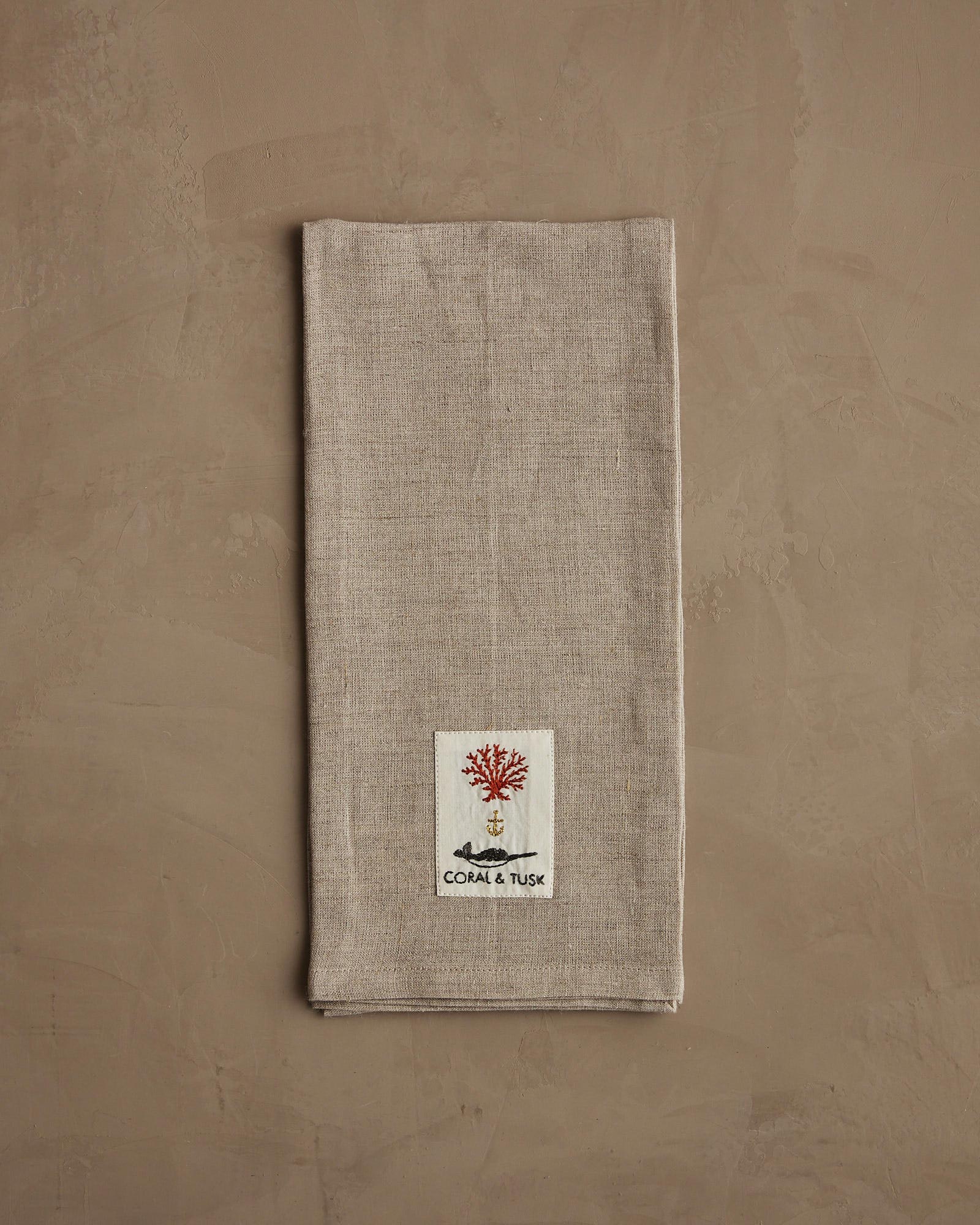 Autumn Sunflower Tea Towel