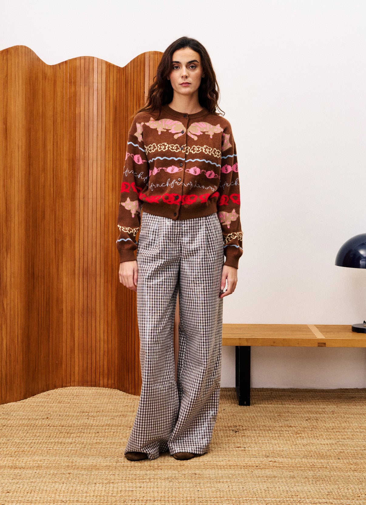 ABYSSIN CARDIGAN ICE BROWN