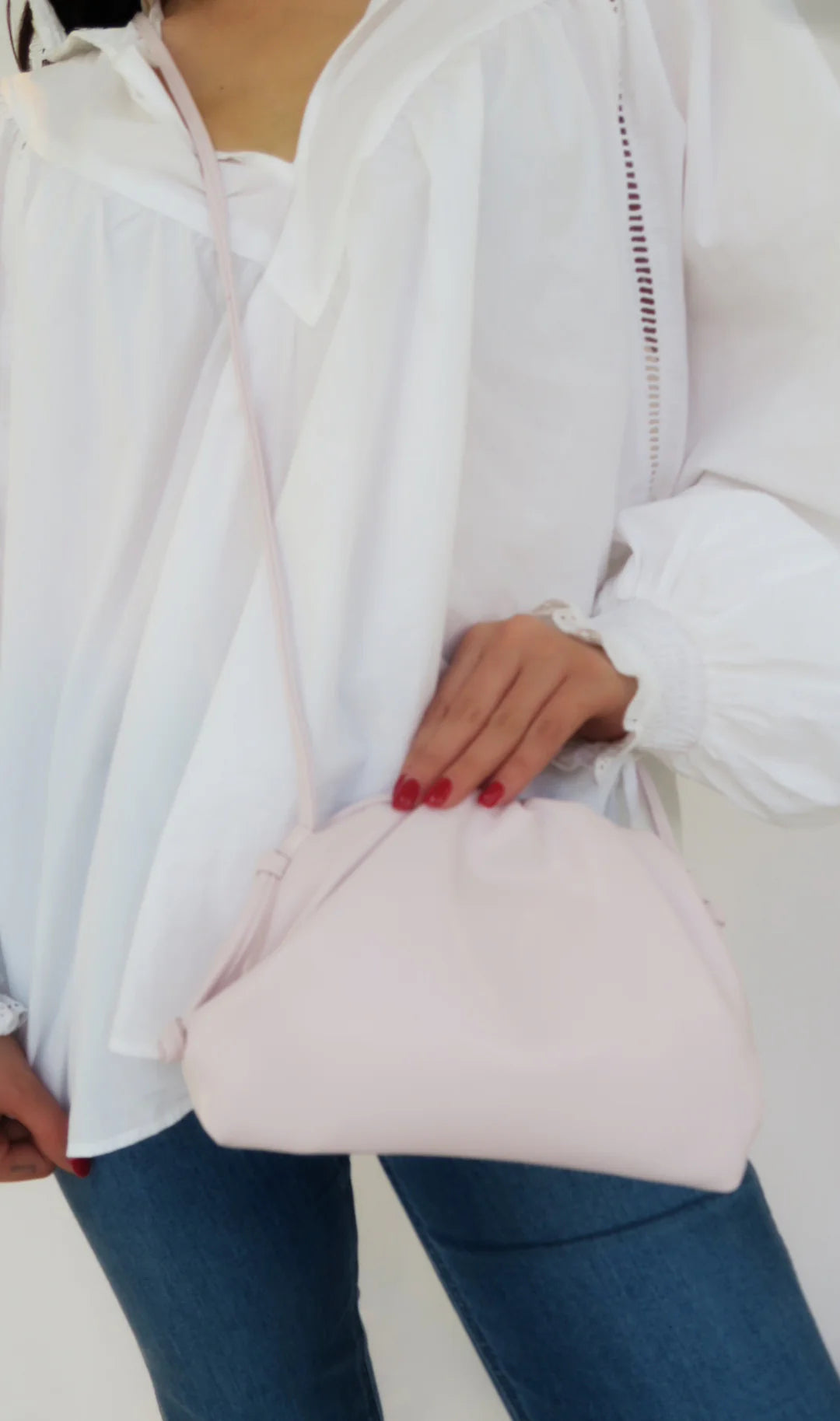 Smooth Cloud Clutch - assorted colors