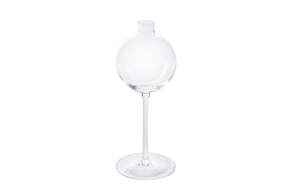 Clear Wine Glass Vase