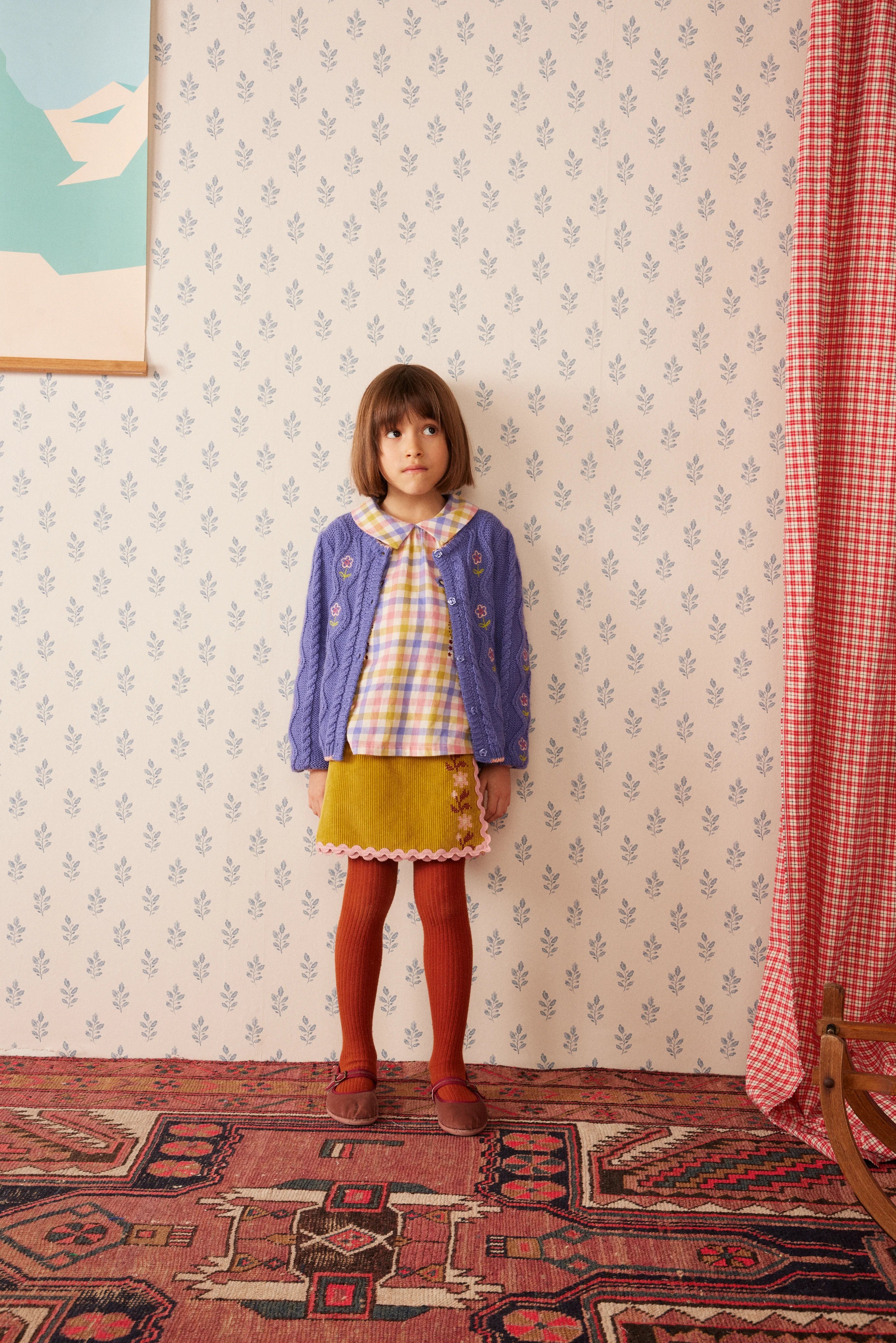 PALOMA BLOUSE CHECK SIXTIES
