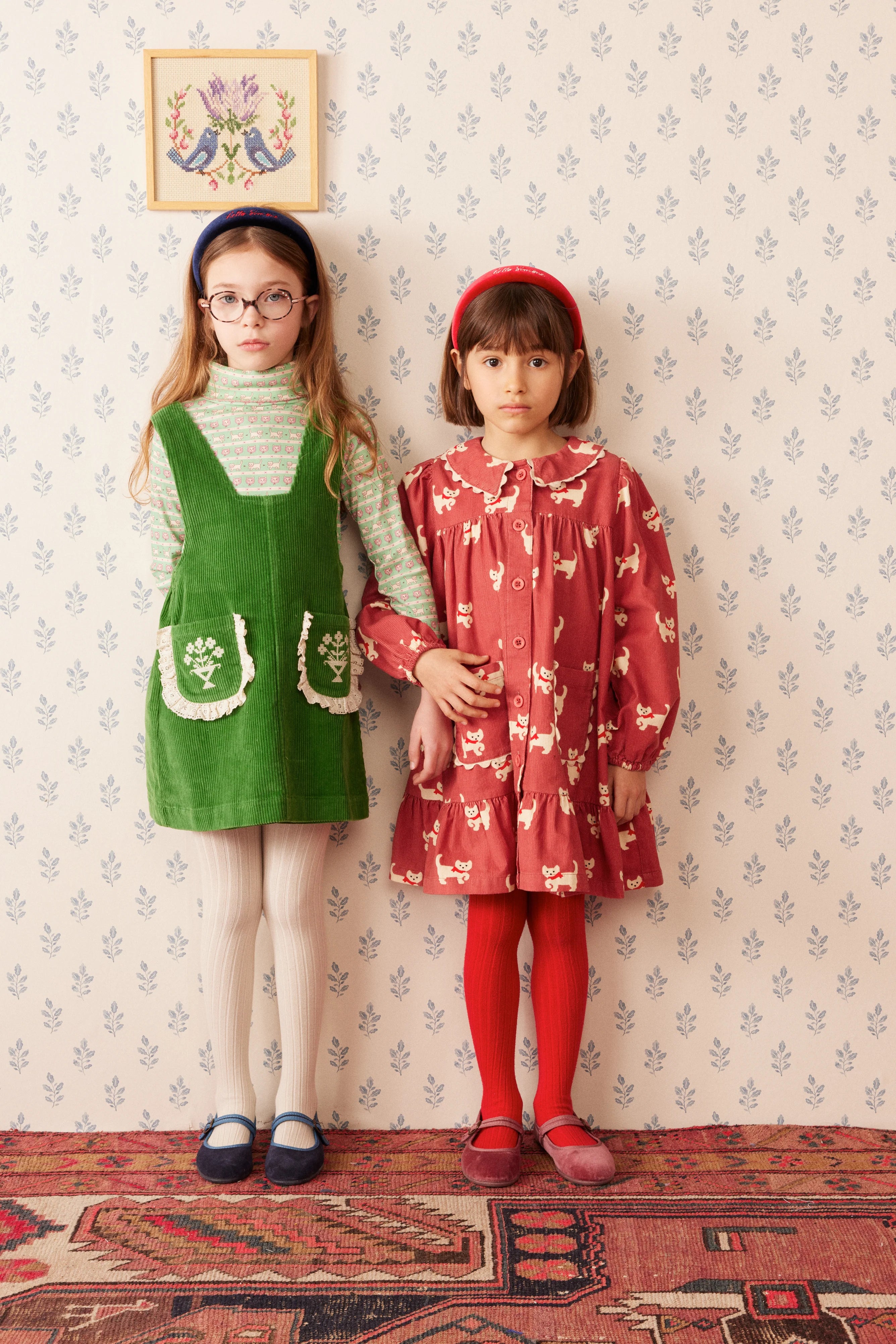 CHARLIE DRESS KITTY ROSE