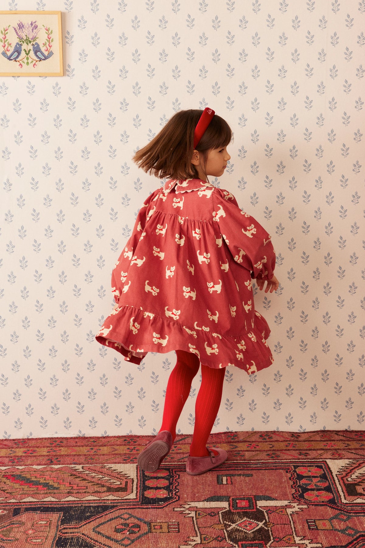 CHARLIE DRESS KITTY ROSE