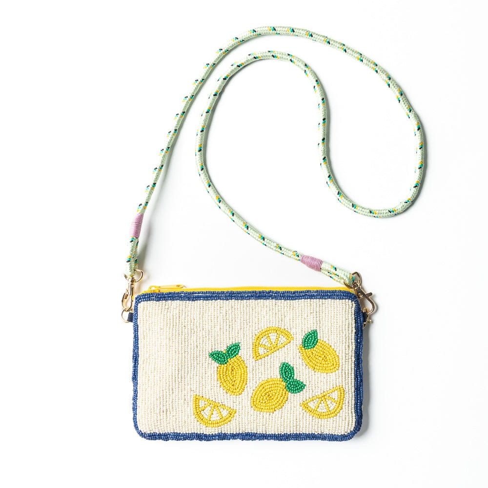 Seed Bead Clutch with Strap