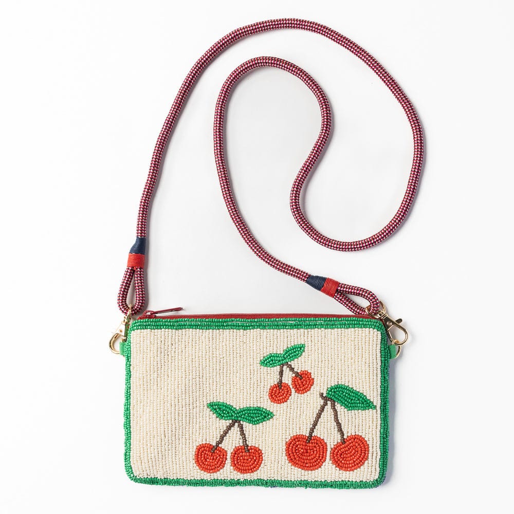 Seed Bead Clutch with Strap