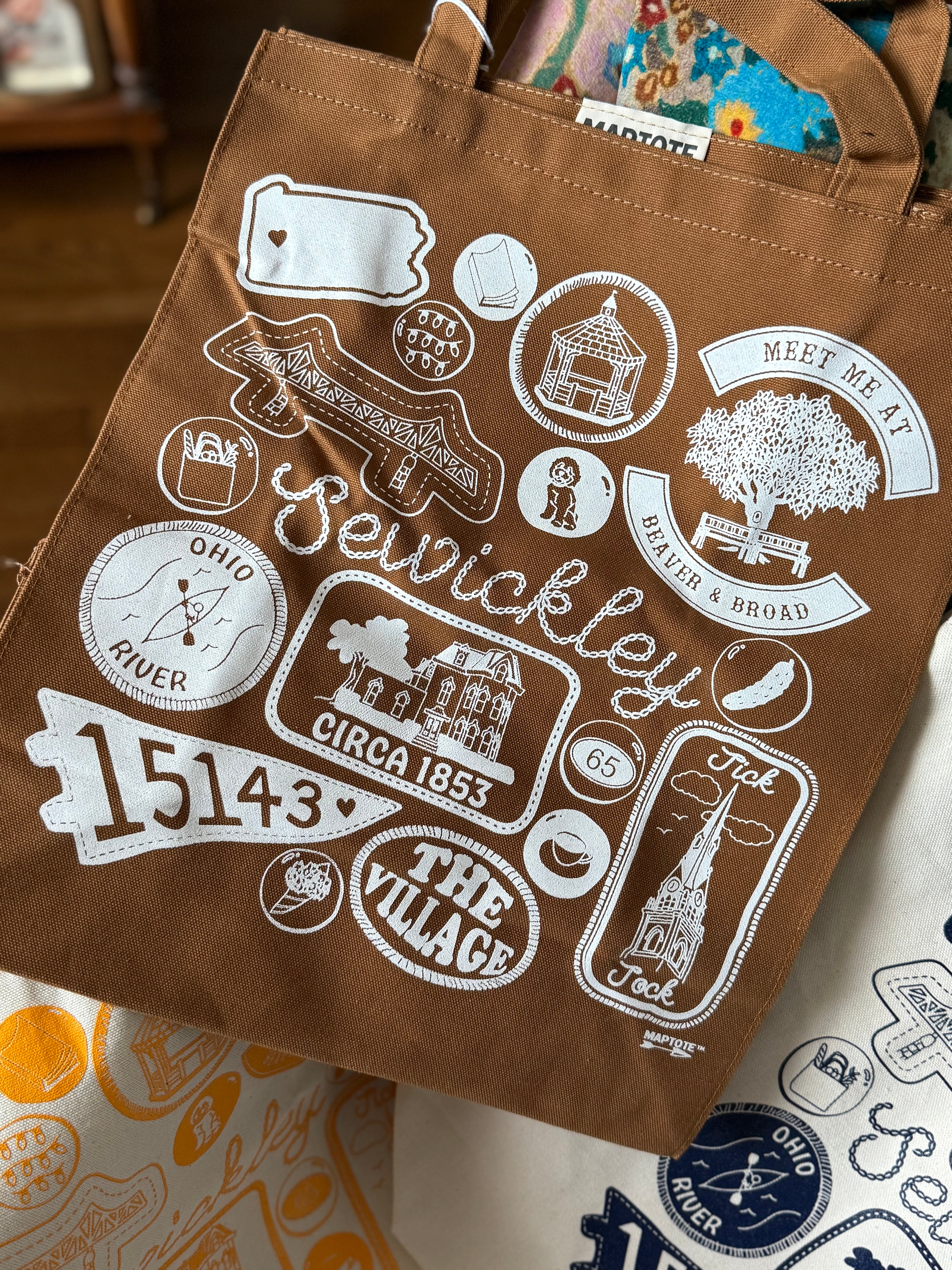 Sewickley Canvas Tote