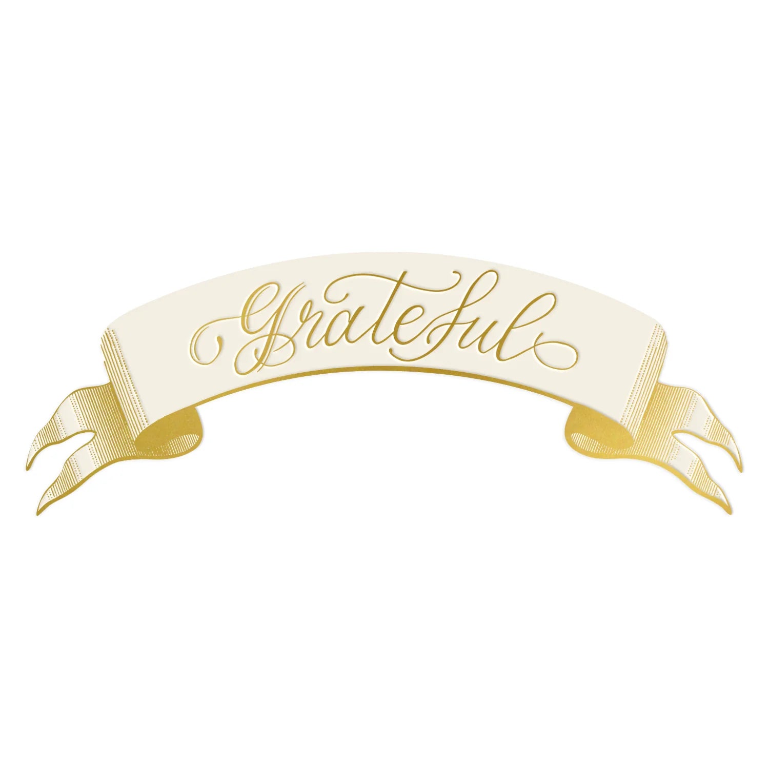 Grateful Banner Table Accent