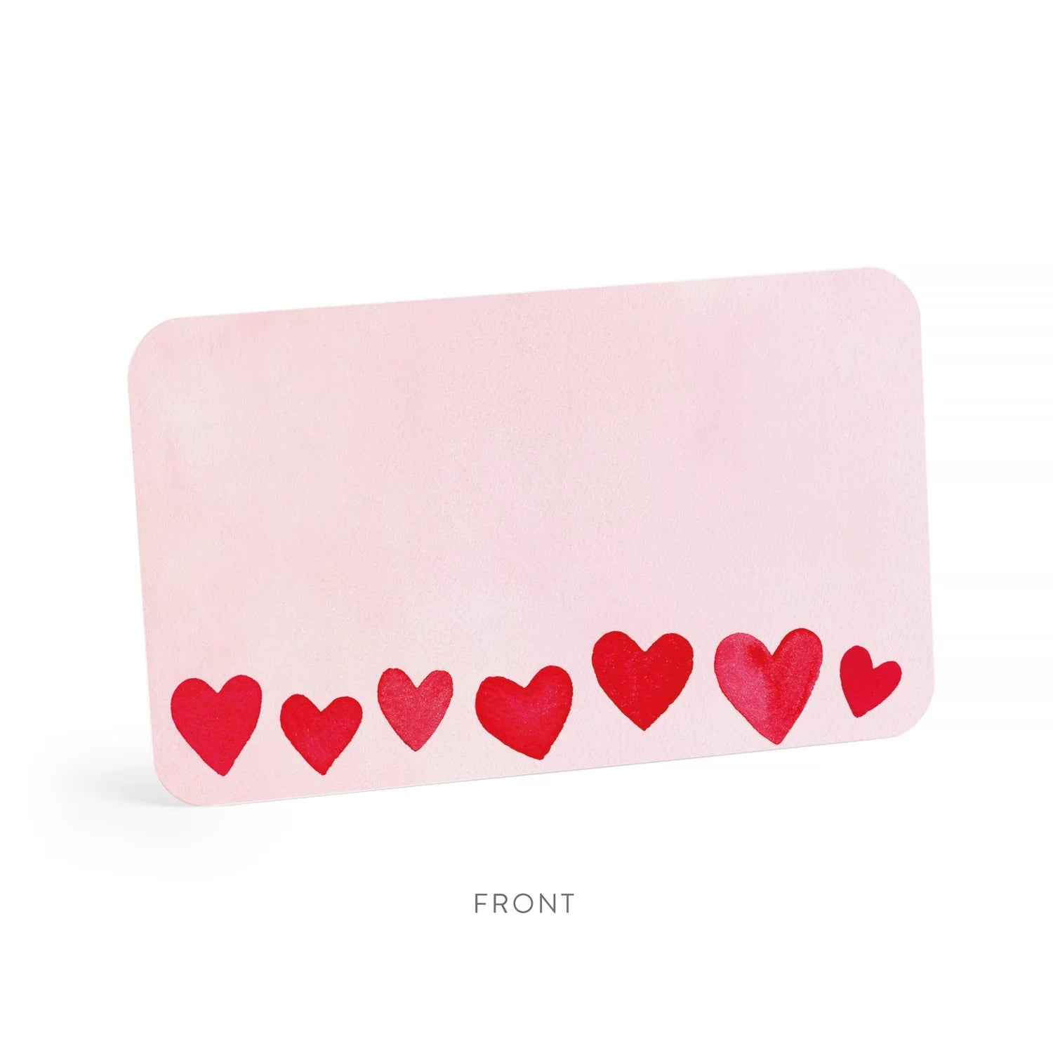 Mini Hearts Blush Little Notes