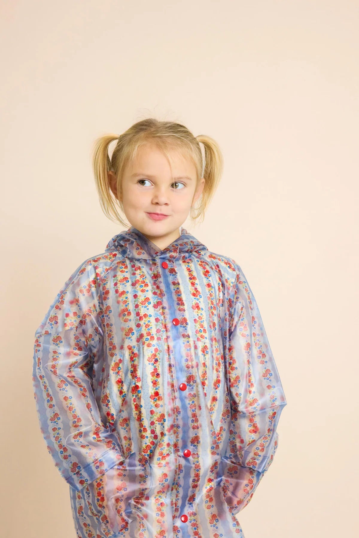 Iris Raincoat Blue Air Rose