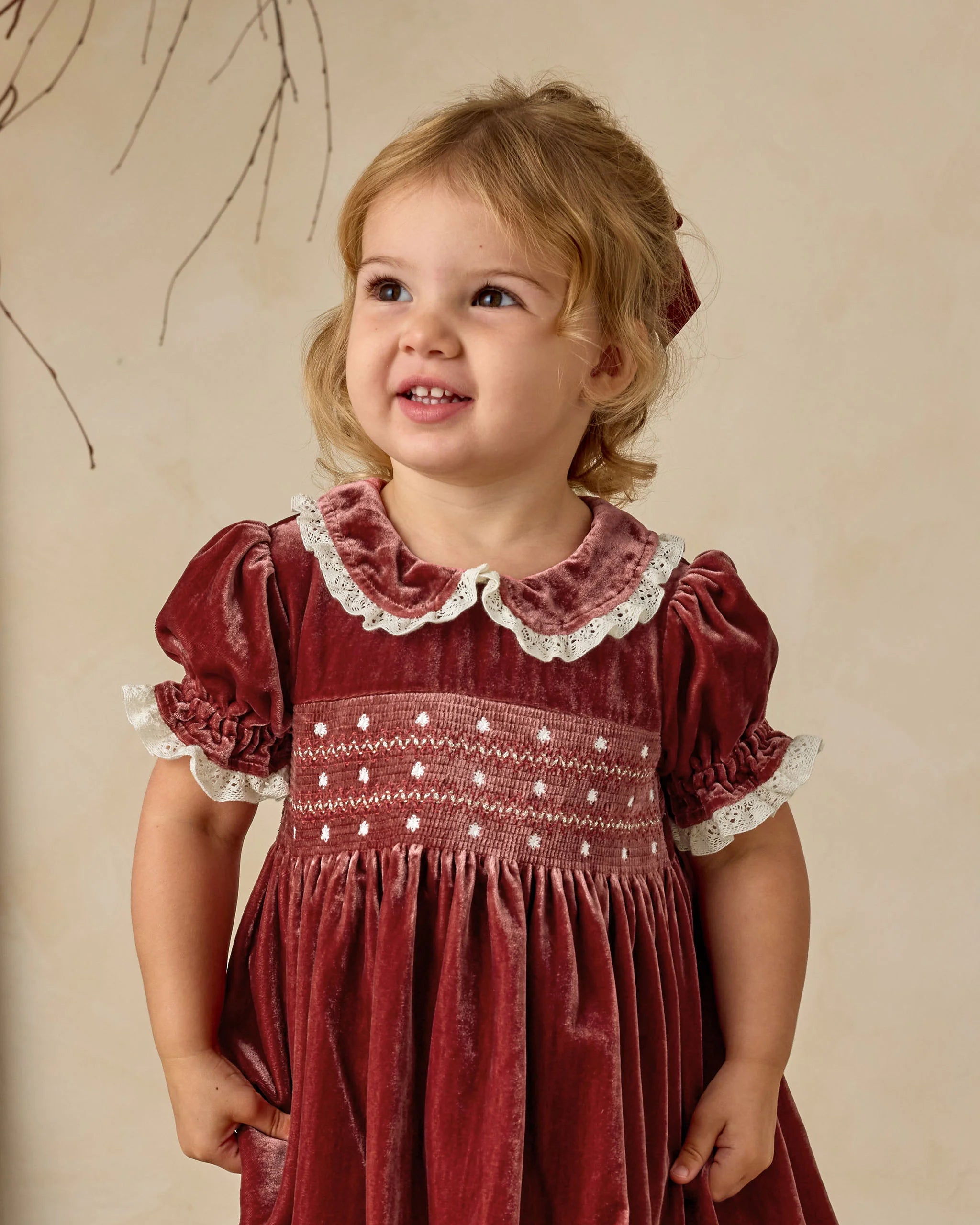 ELIZABETH DRESS RUBY