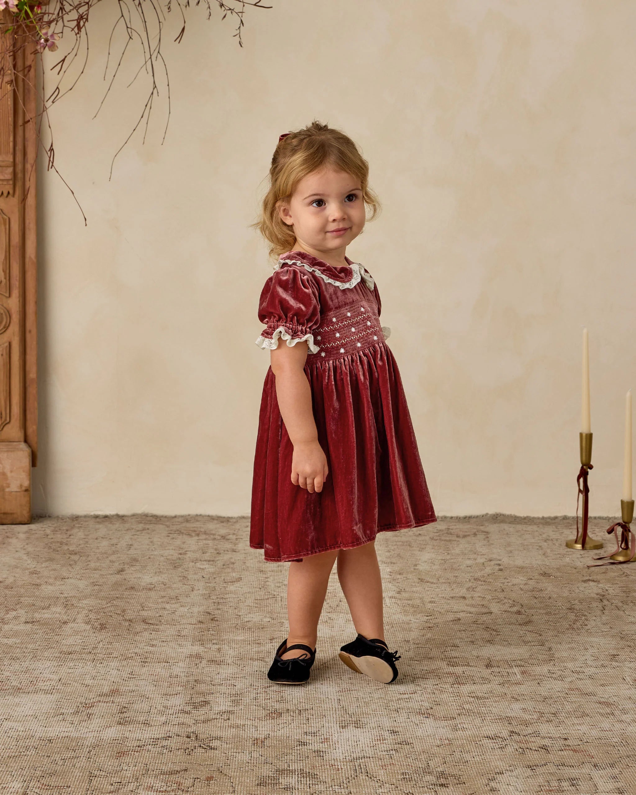 ELIZABETH DRESS RUBY