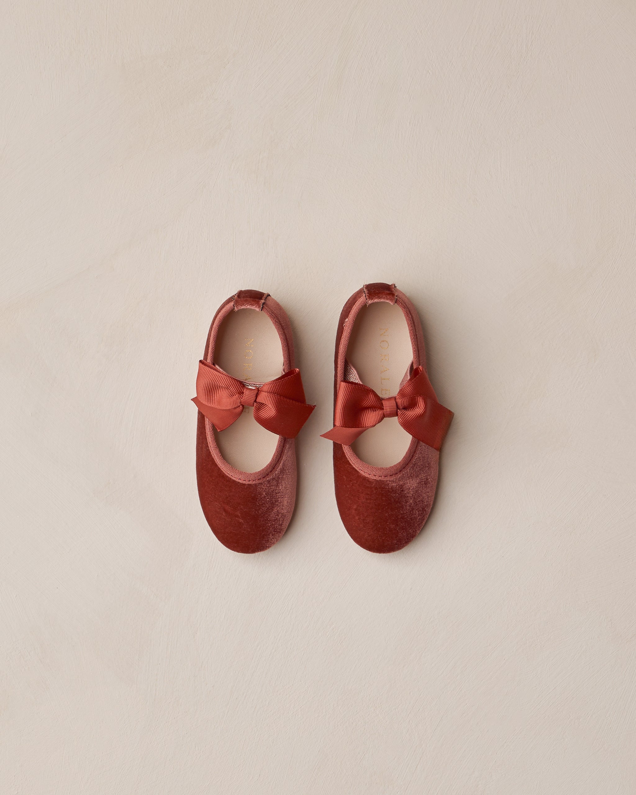 BOW BALLET FLATS RUBY