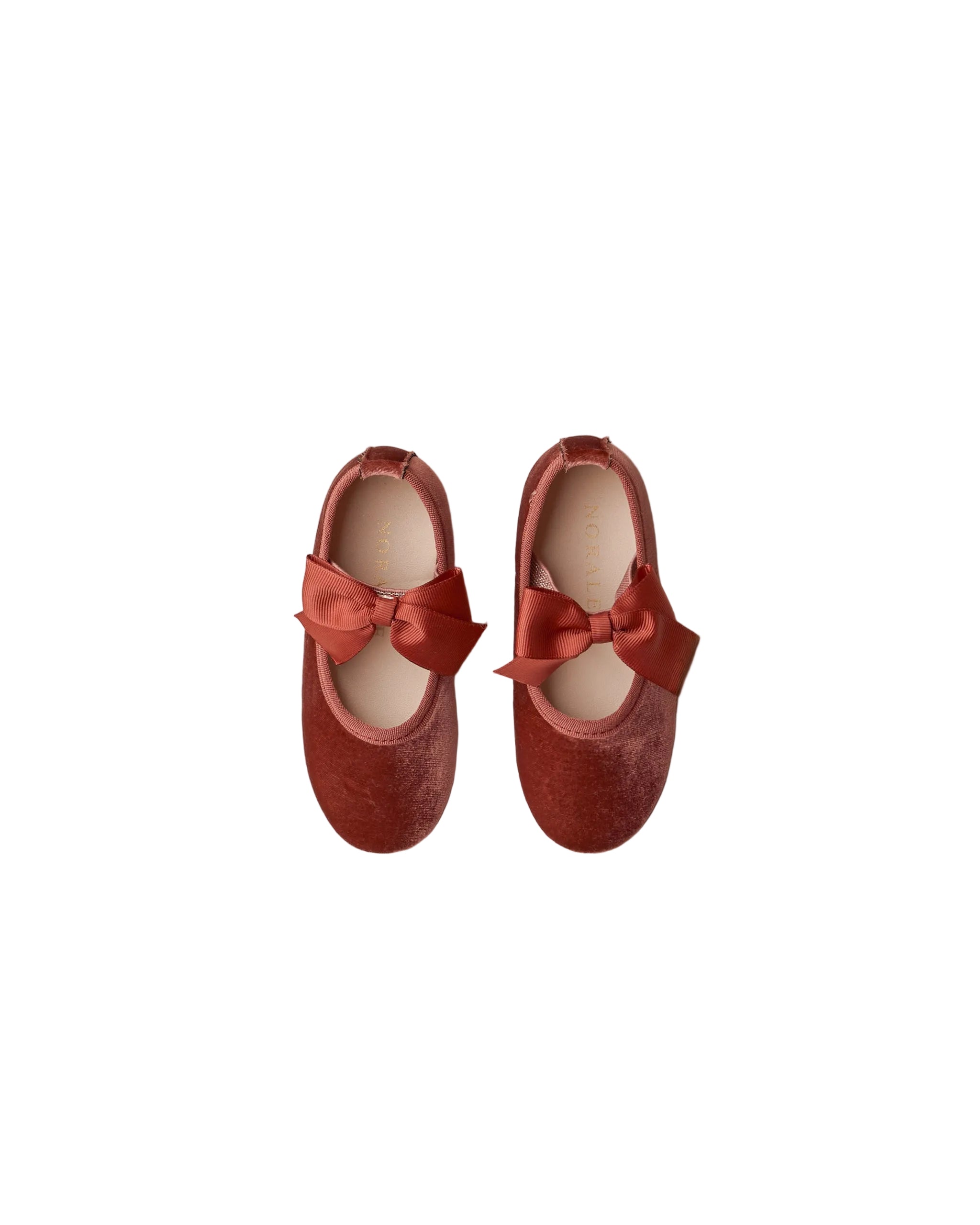 BOW BALLET FLATS RUBY