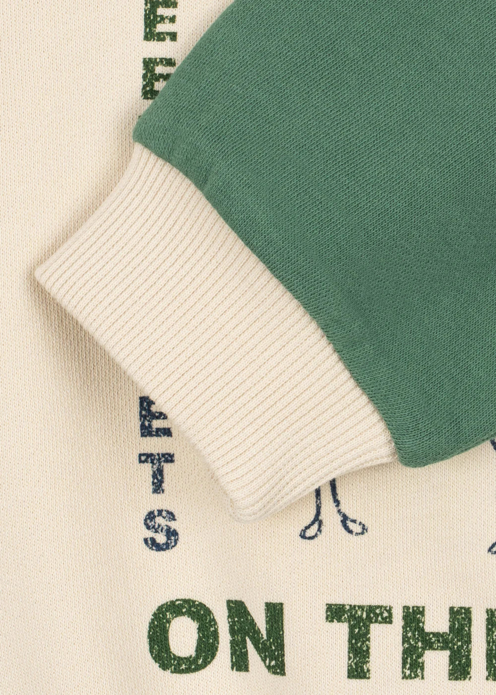 spotty long sleeve polo