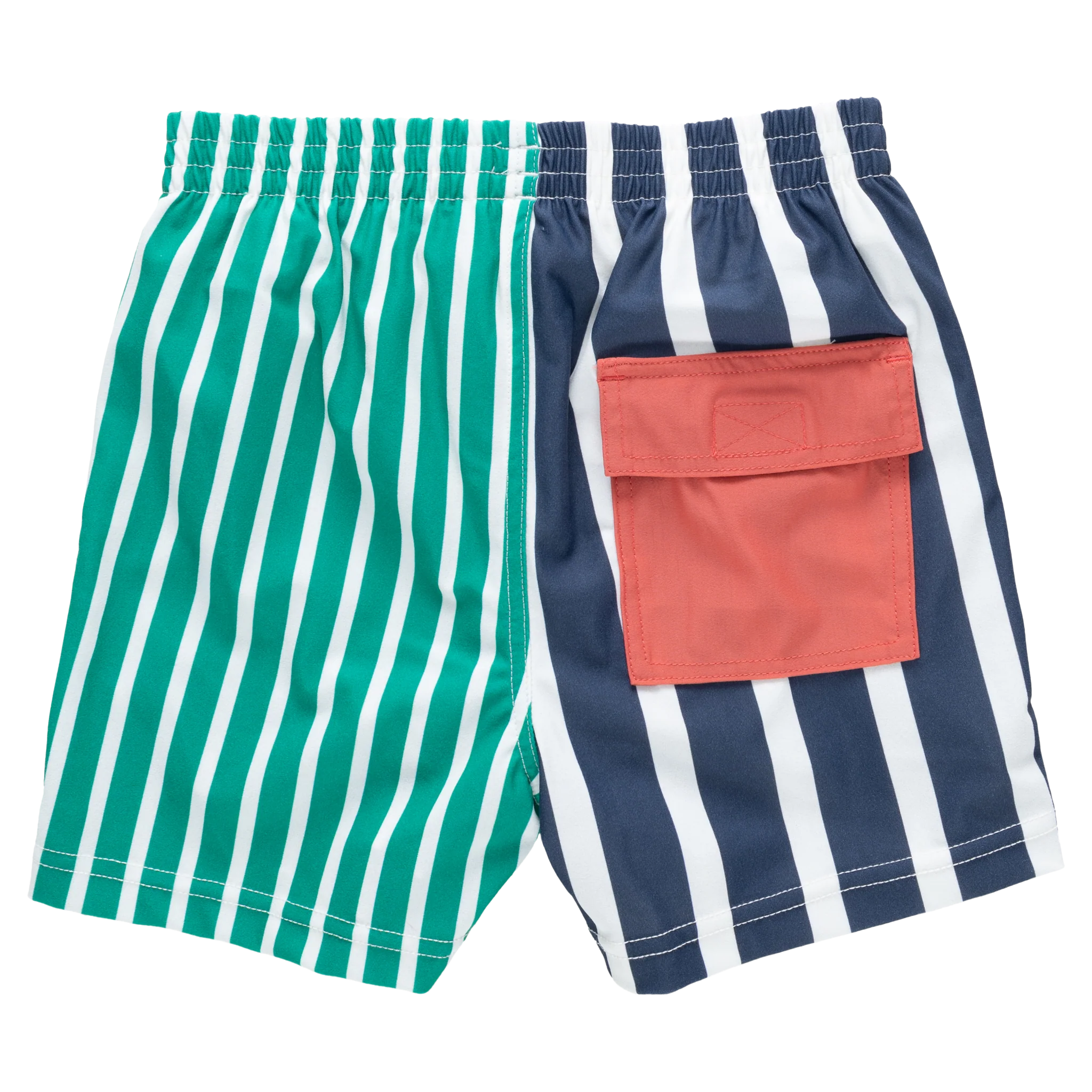 Boys Swim Trunk Multi Stripe