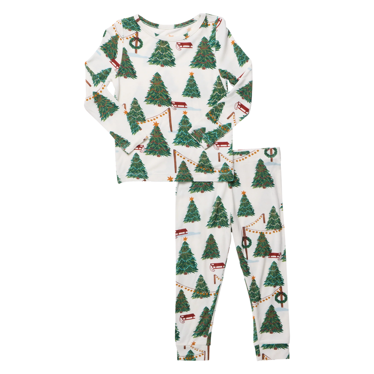 Christmas Tree Farm Bamboo PJ