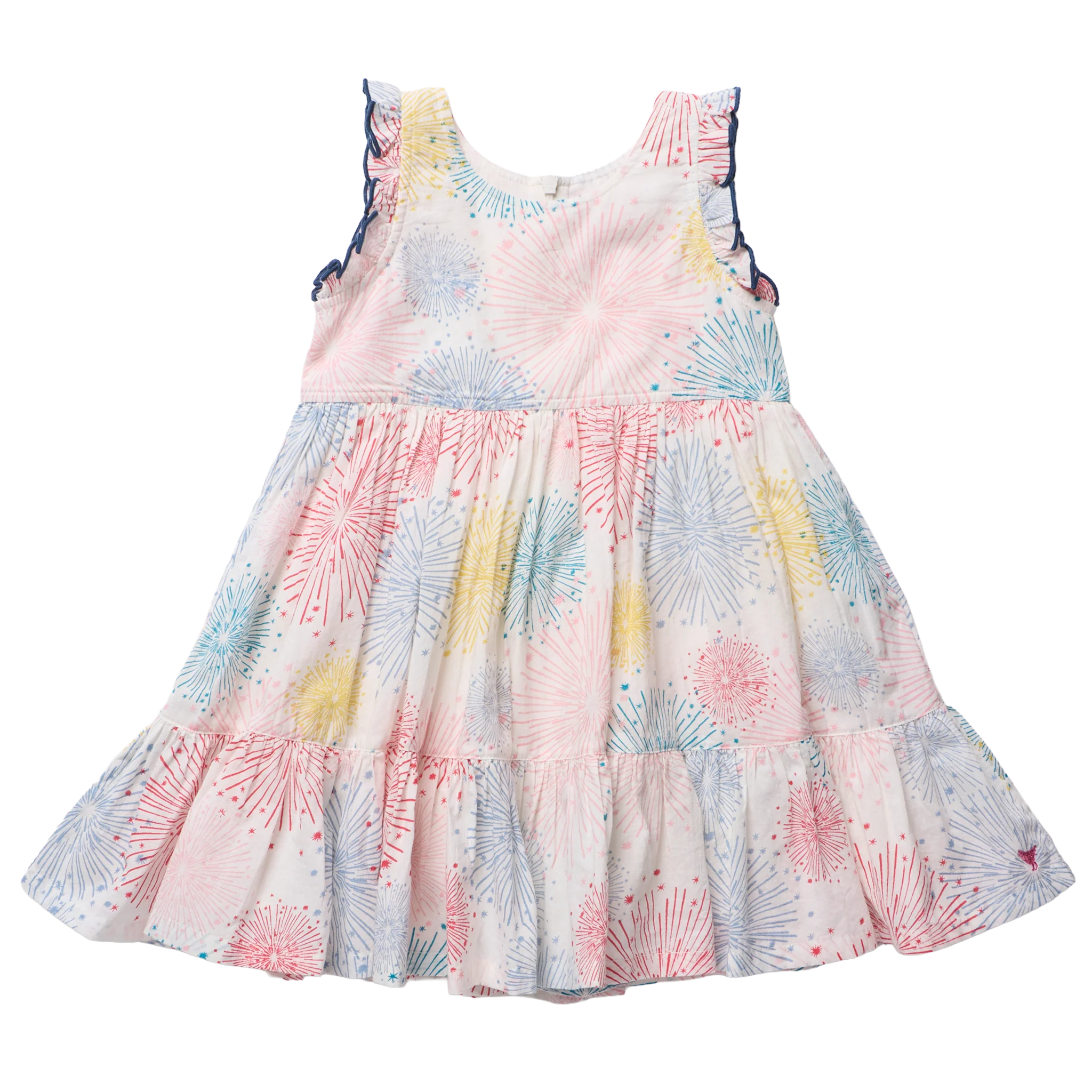 Kelsey Dress Firecrackers