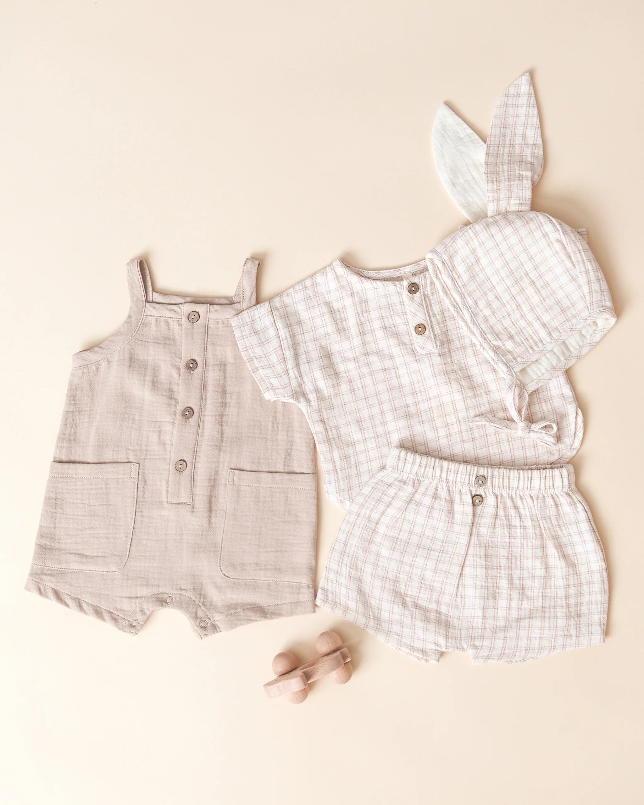 Bunny Bonnet  Oat Check