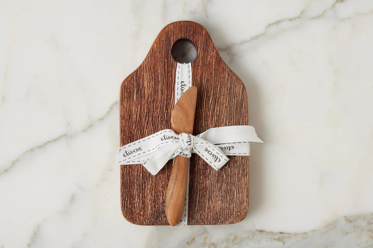 Dutch Cheese Board with Spreader, Small