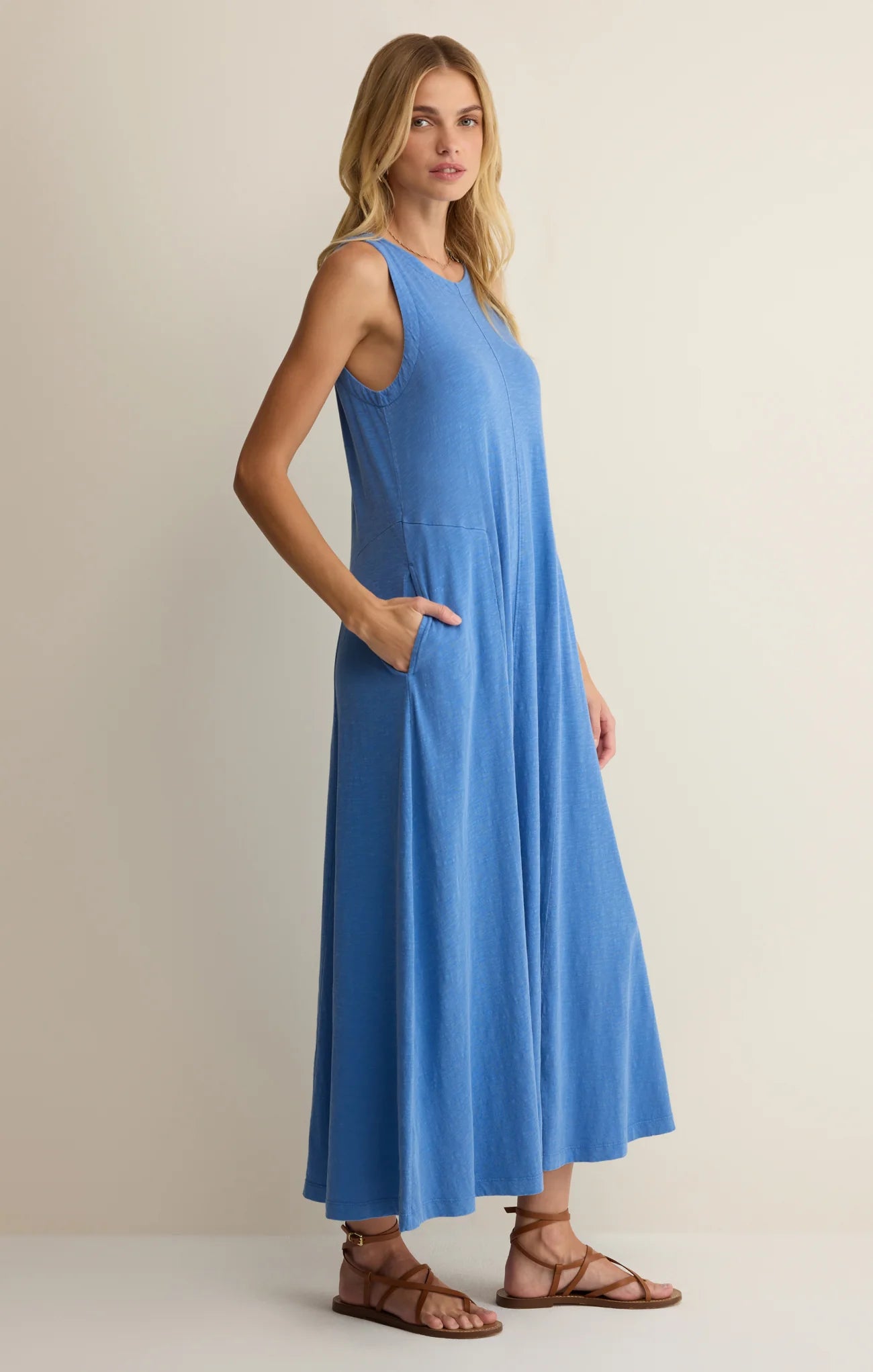 WATERS EDGE MIDI DRESS