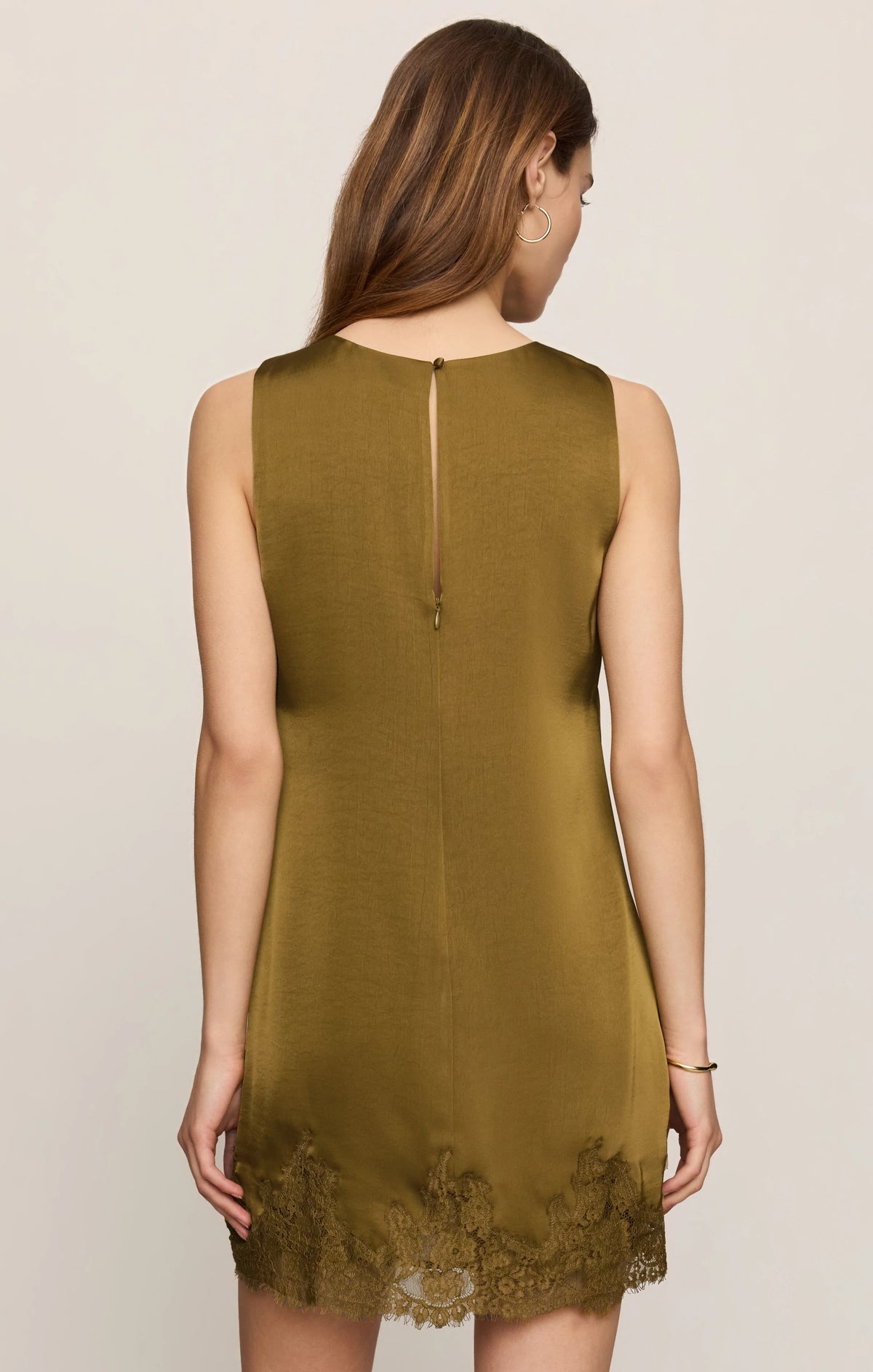 MEADOW MUSE LACE MINI DRESS