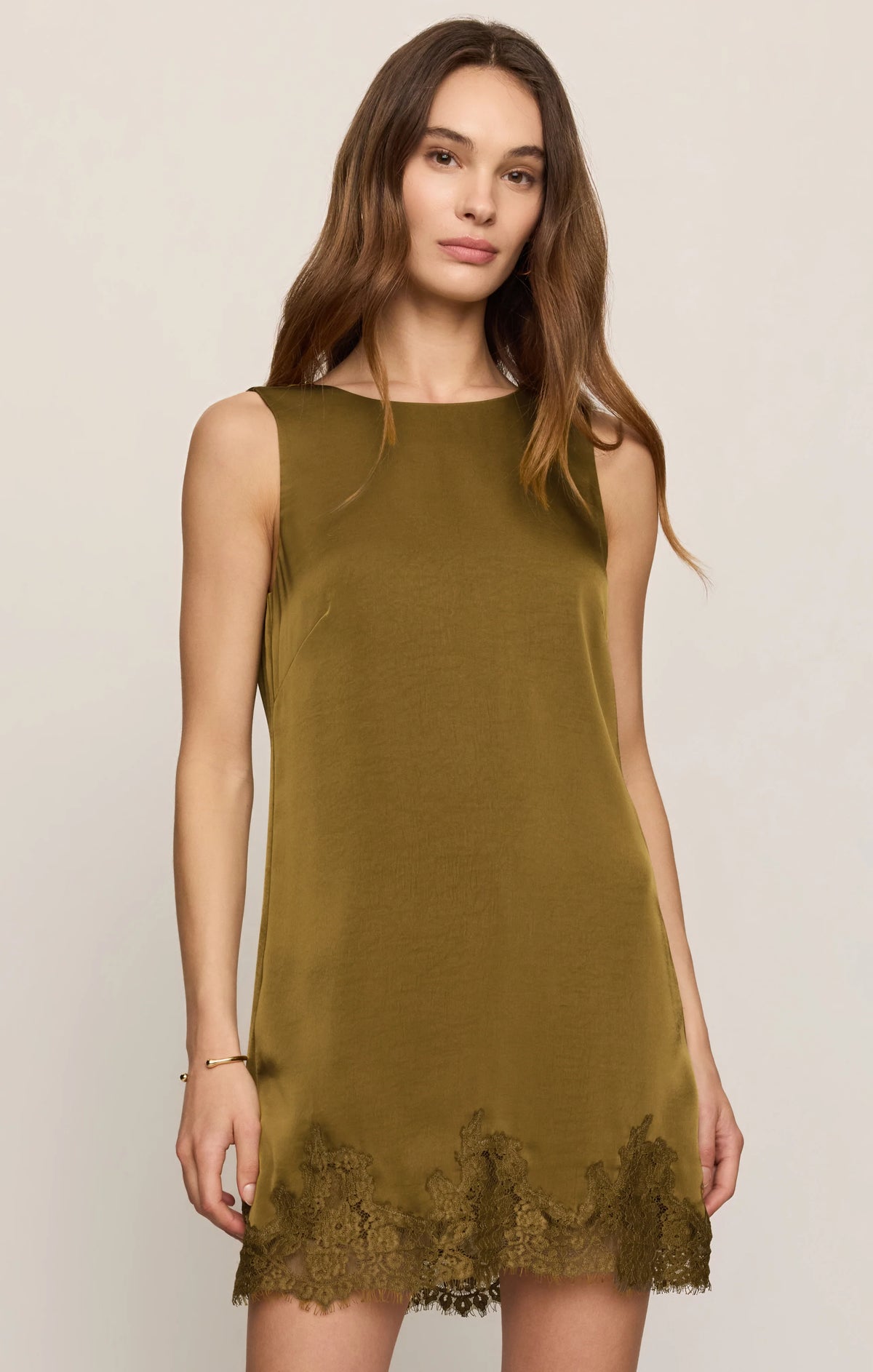 MEADOW MUSE LACE MINI DRESS