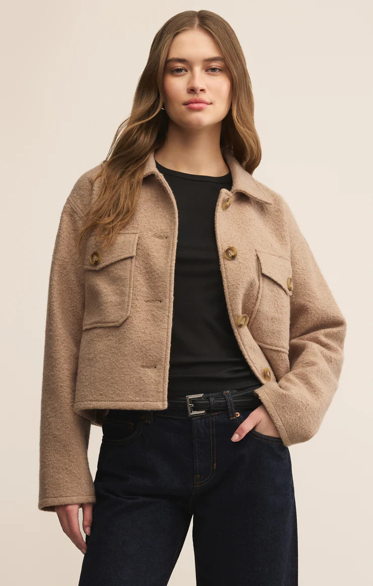 OXFORD BOUCLE JACKET
