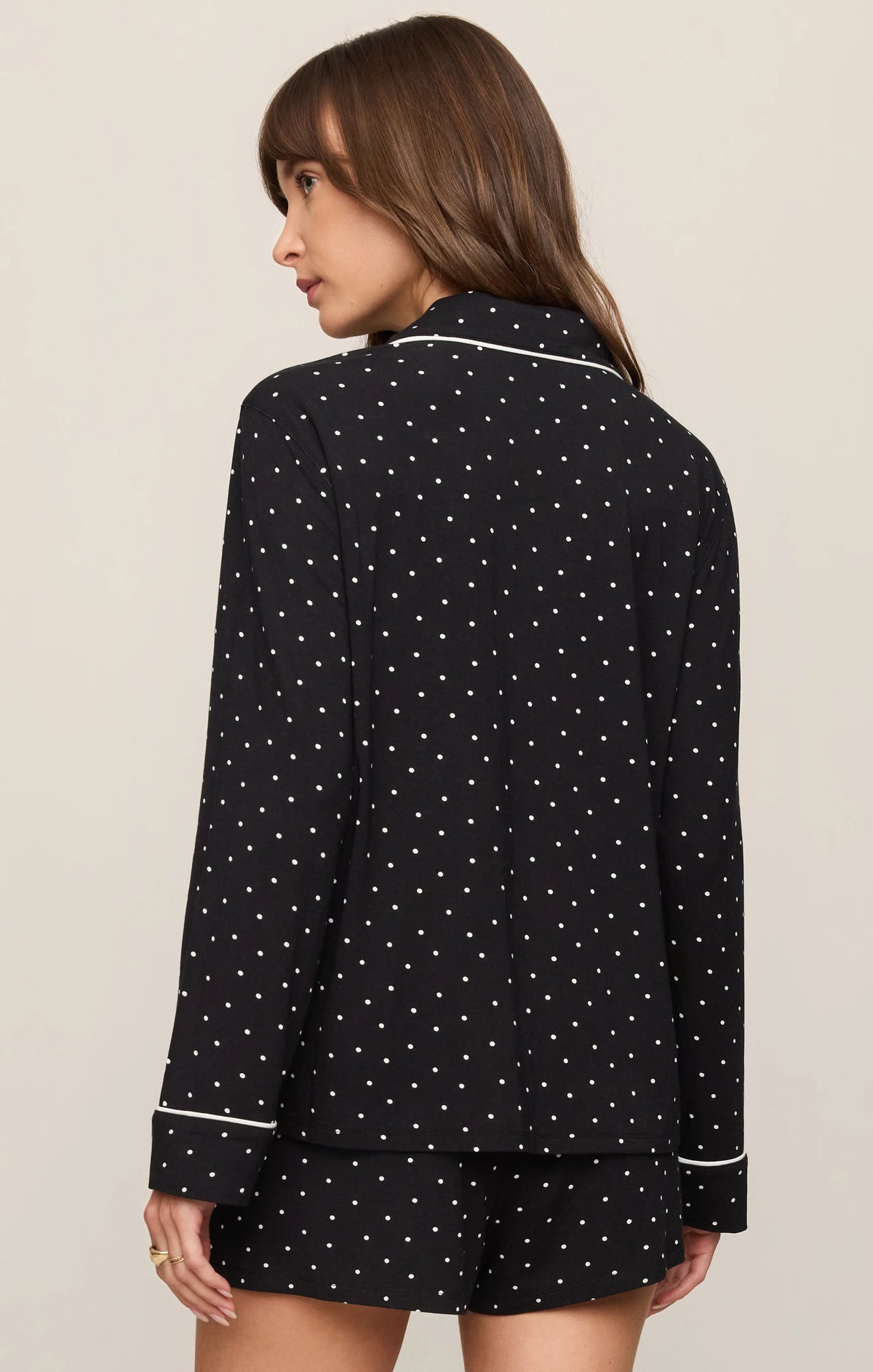 The Luxe Dot PJ Top or Short